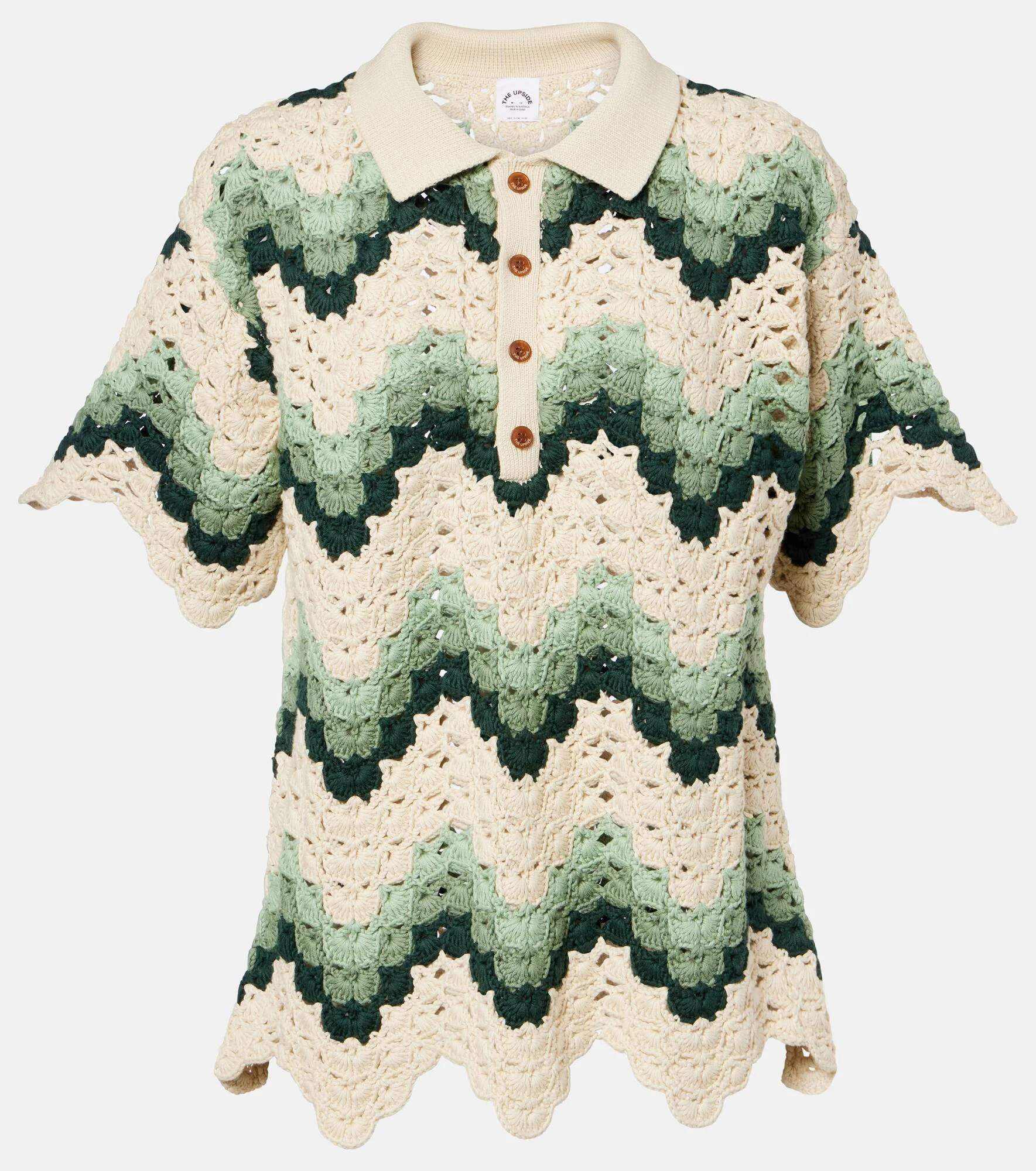 Tidal Sagra cotton crochet top - 1