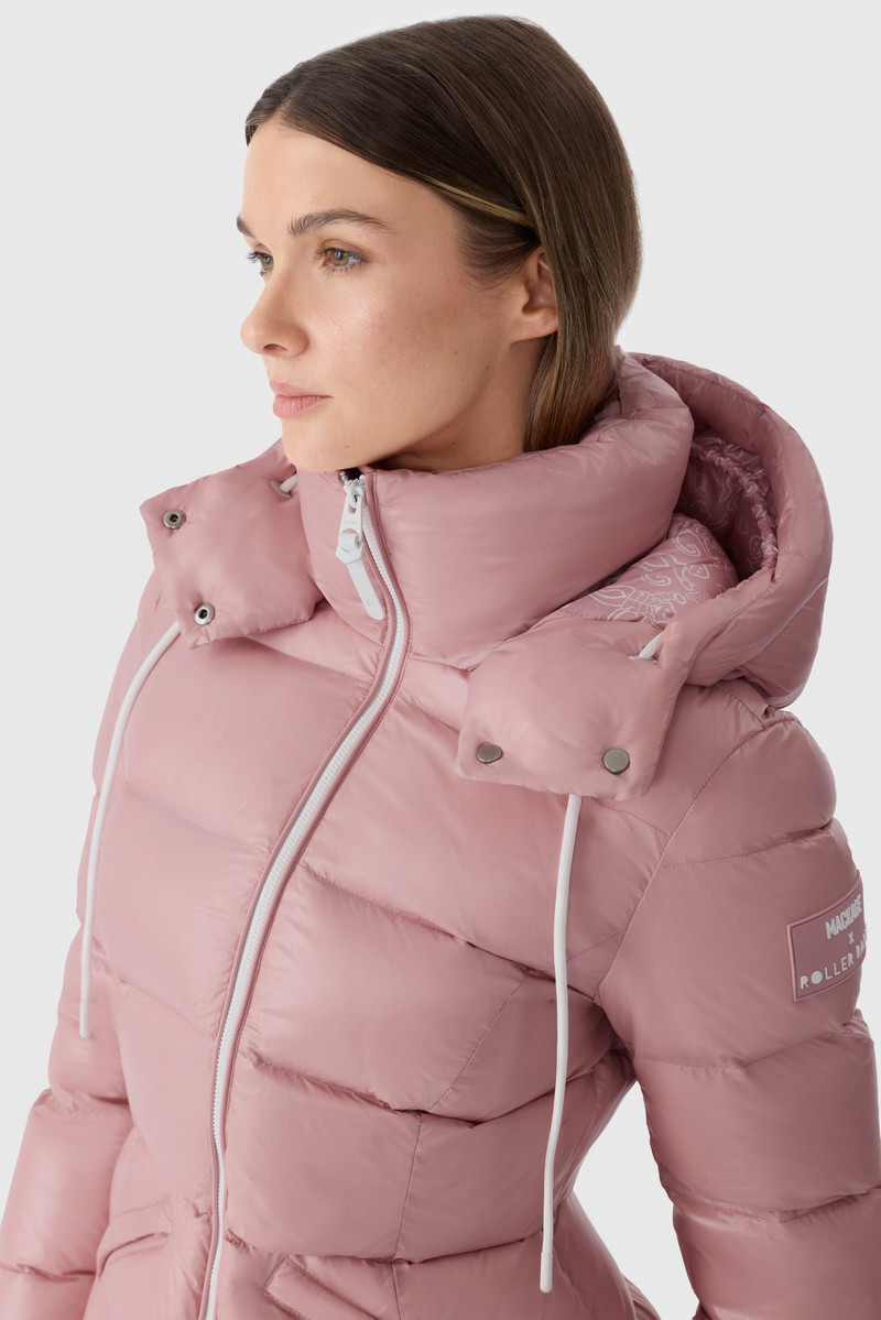 MADALYN-RR Logo Pattern Down Jacket — MACKAGE x Roller Rabbit 7