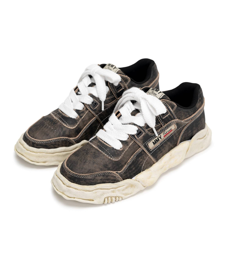 【EXCLUSIVE EDITION】"PARKER" OG Sole Shaved Leather Low-top Sneaker 14
