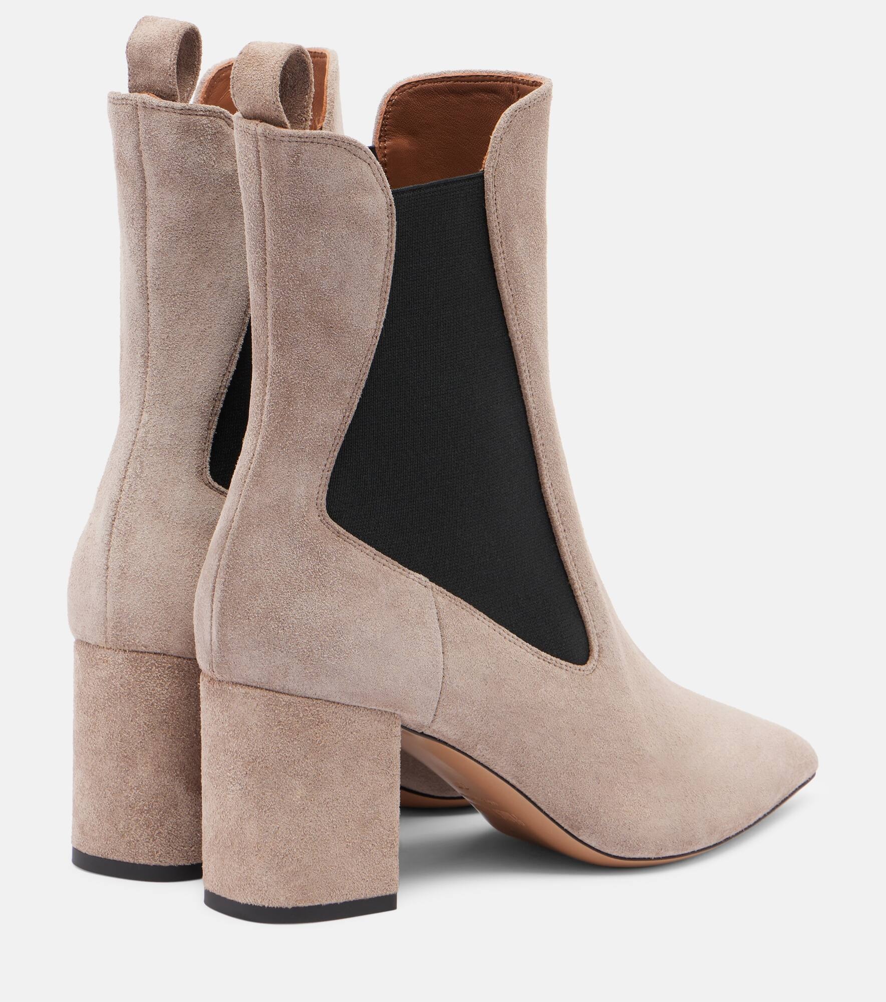 Anja 70 suede ankle boots - 2
