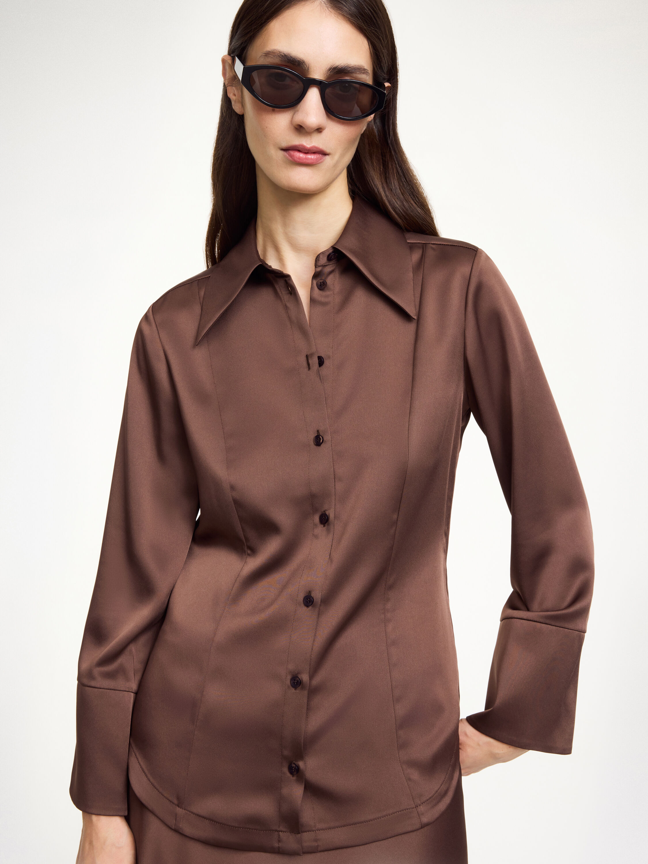 Rosiannas Satin Shirt - 4