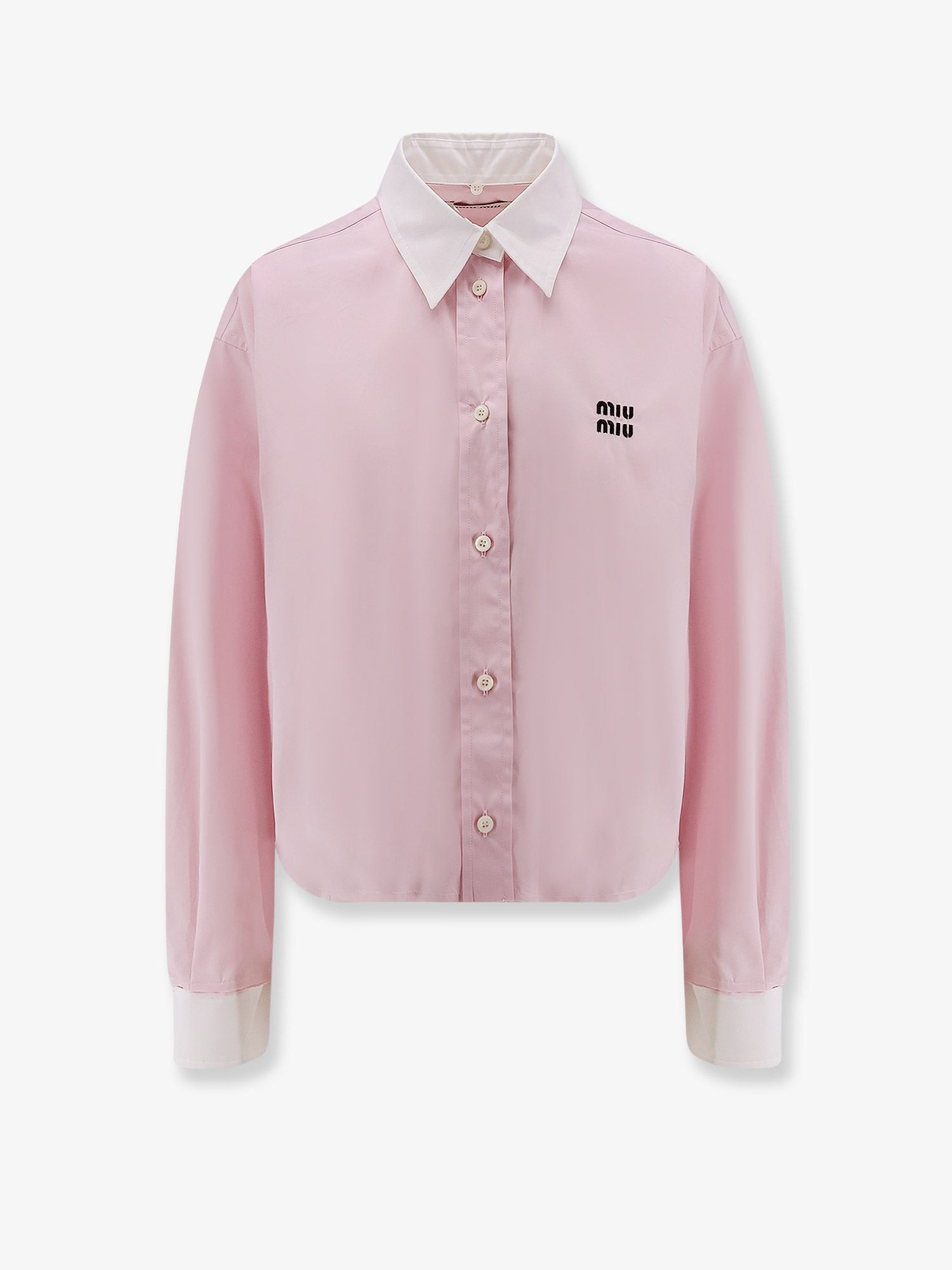 Miu Miu Women Cotton Poplin Shirt - 1