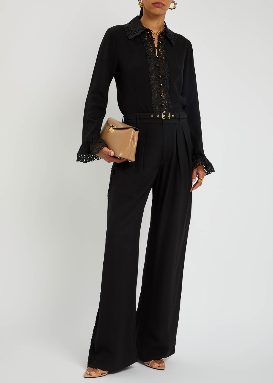 Zimmermann Lace Trim Shirt - 4