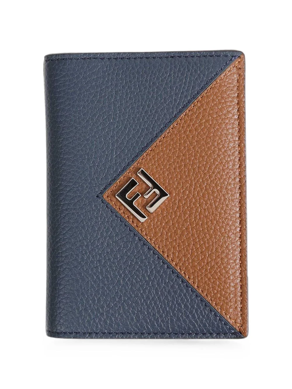 Lui logo-plaque bifold card holder - 1