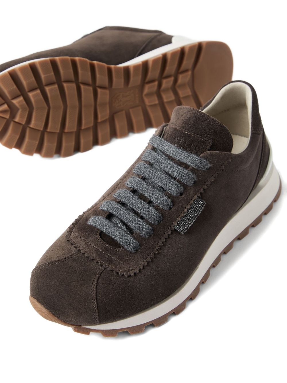 suede sneakers - 4