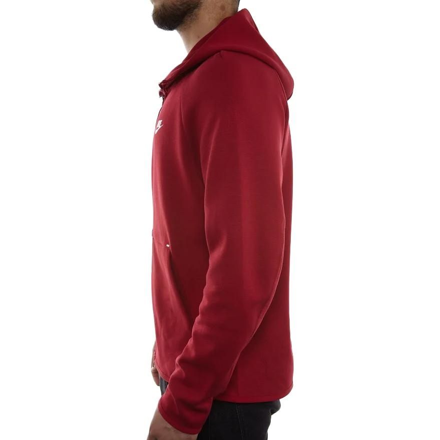 Nike Tech Fleece Full-zip Hoodie 'Red Crush' 928483-618 - 2