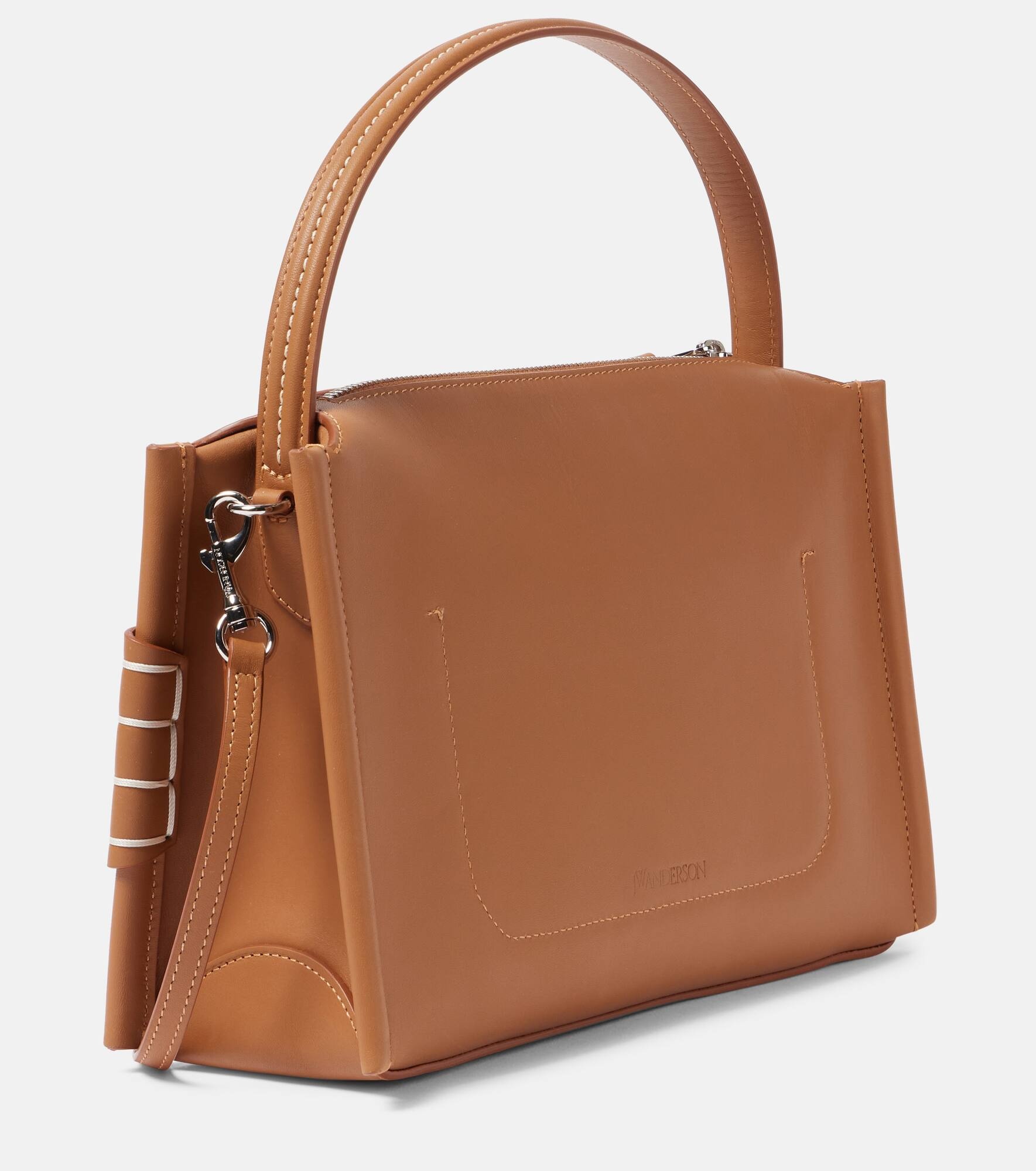 Loafer leather shoulder bag - 4