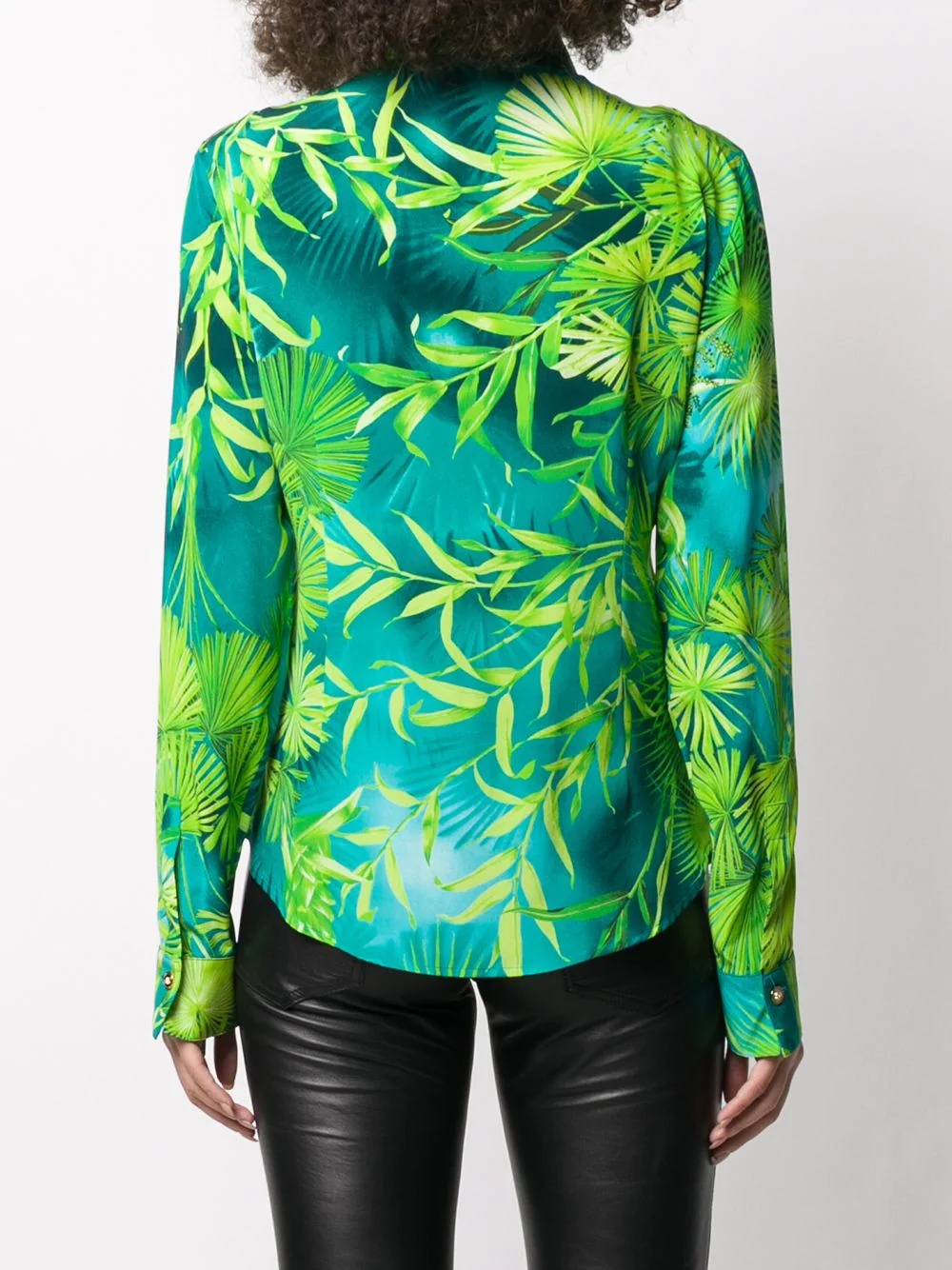 jungle print shirt - 4