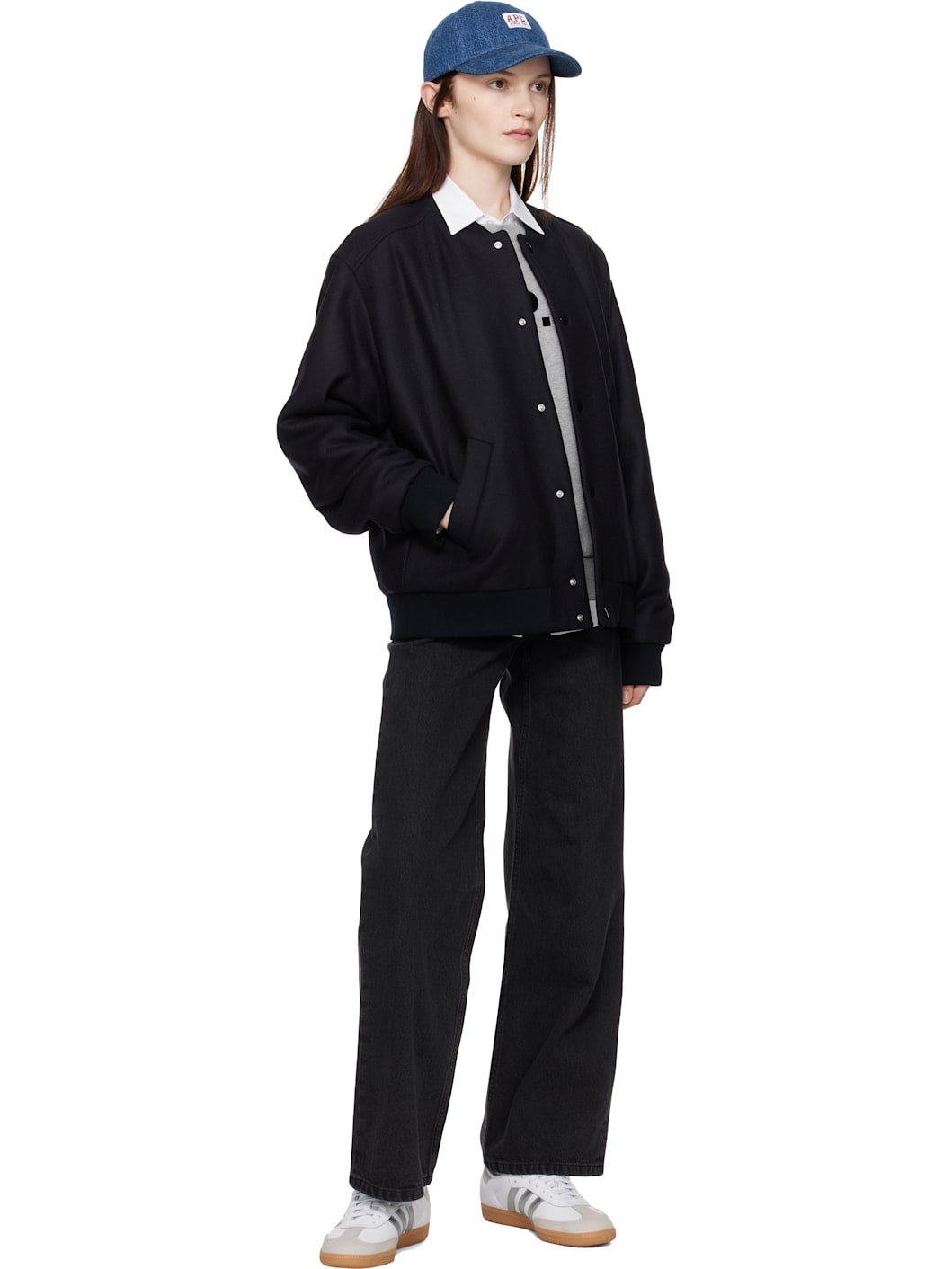 Navy Micky Bomber Jacket - 5