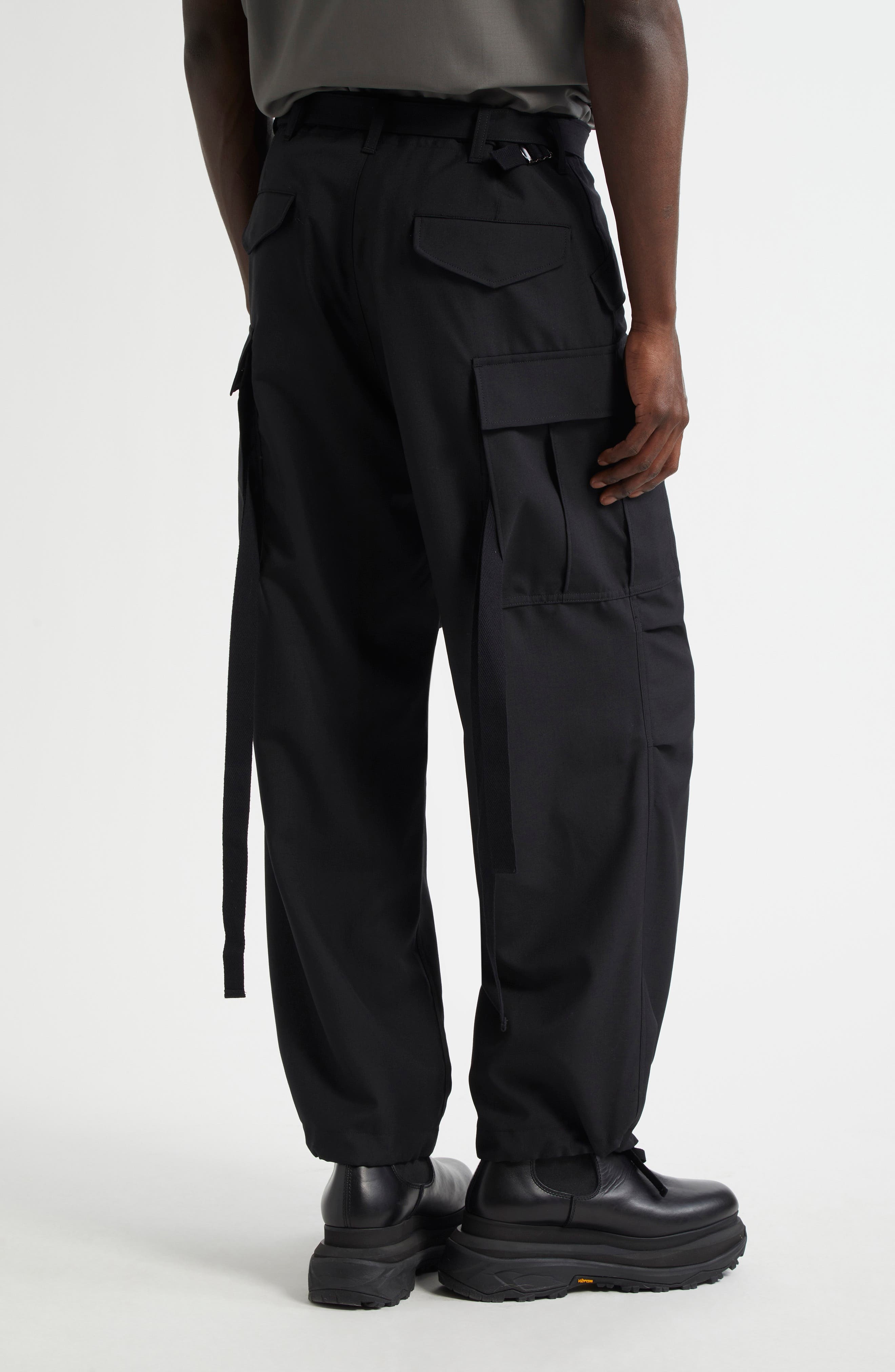 Sacai Cargo Pants in Black 001 at Nordstrom - 3