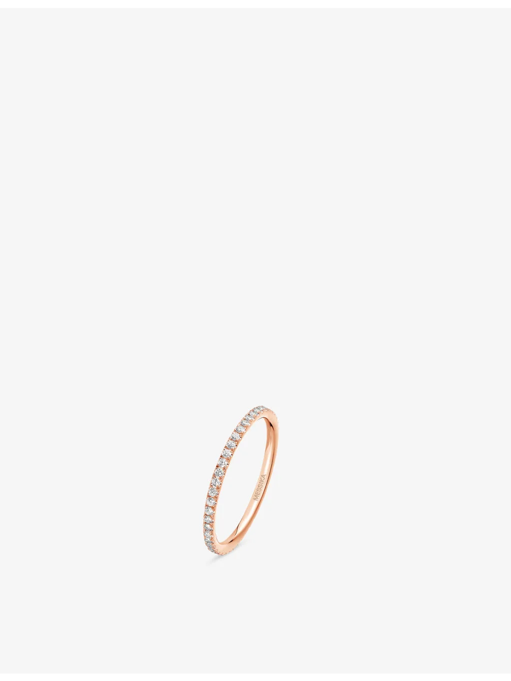 Gatsby Small Wedding 18ct Gold And 0.26ct Diamond Ring - 1