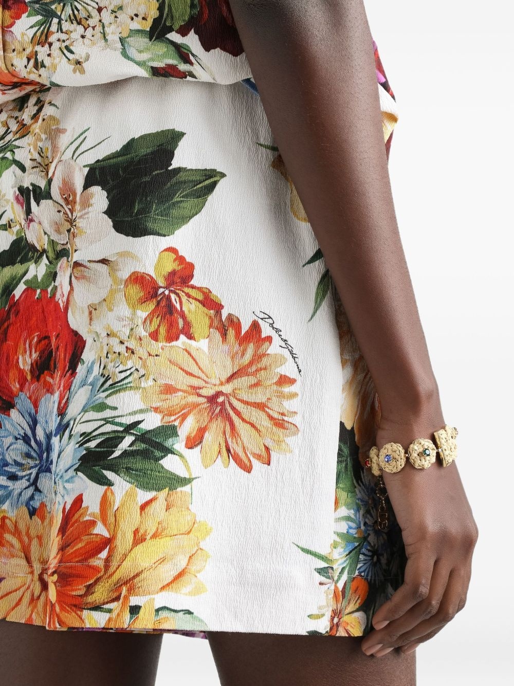 floral-print shorts - 5