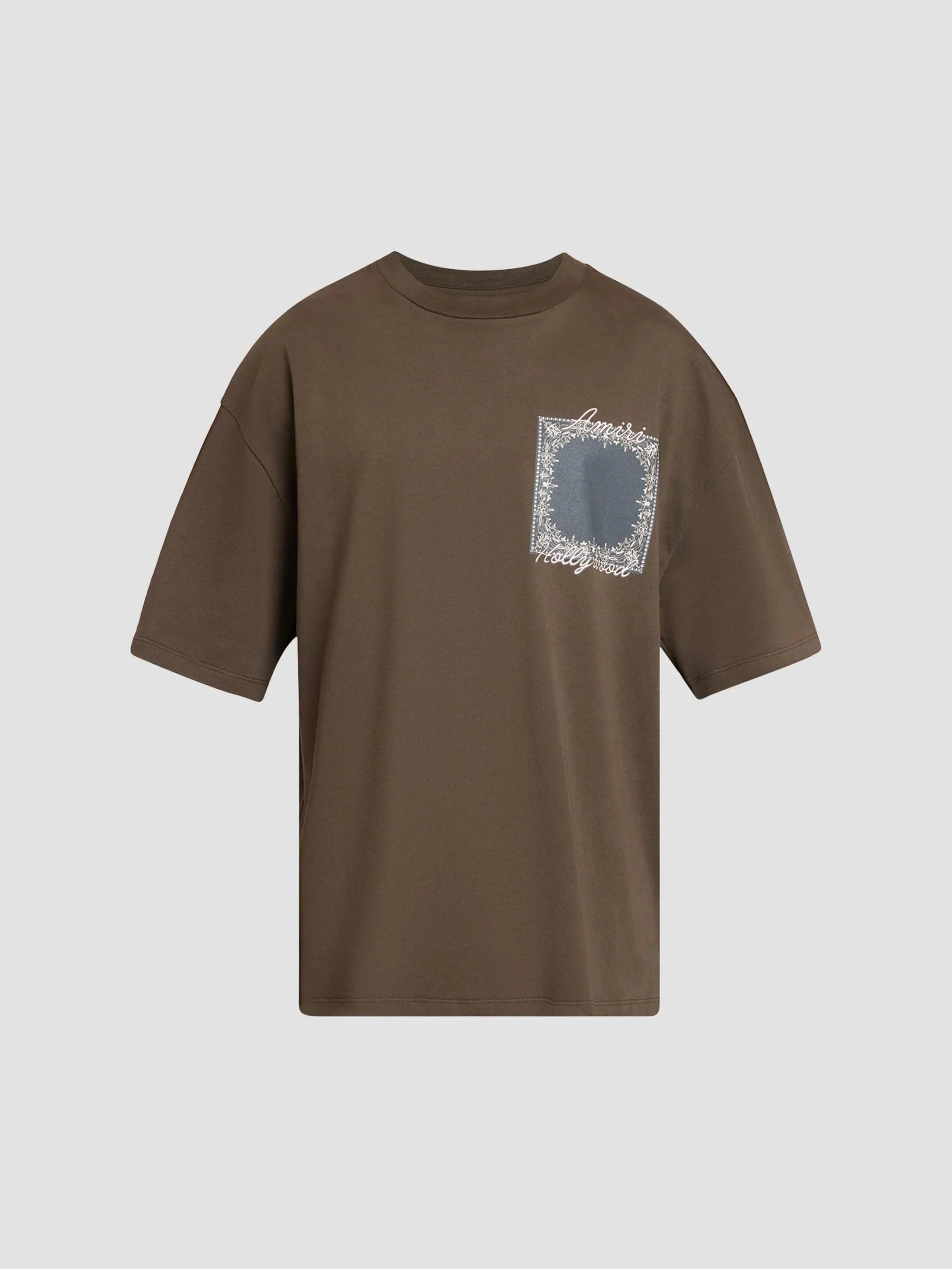 Men's MA Quad Bandana Oversized T-Shirt - Husk - 1
