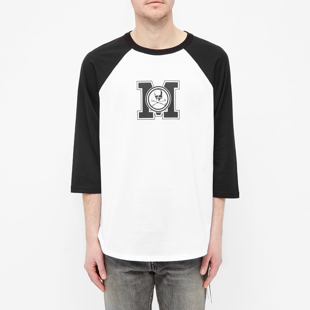 MASTERMIND WORLD Skull Baseball Tee - 4