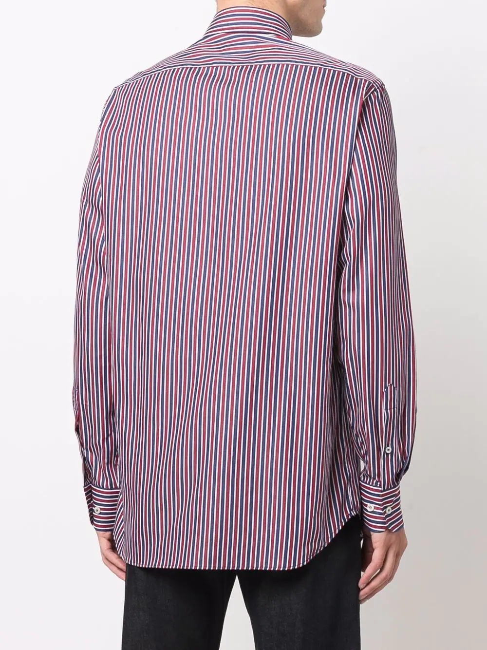 striped cotton shirt - 4