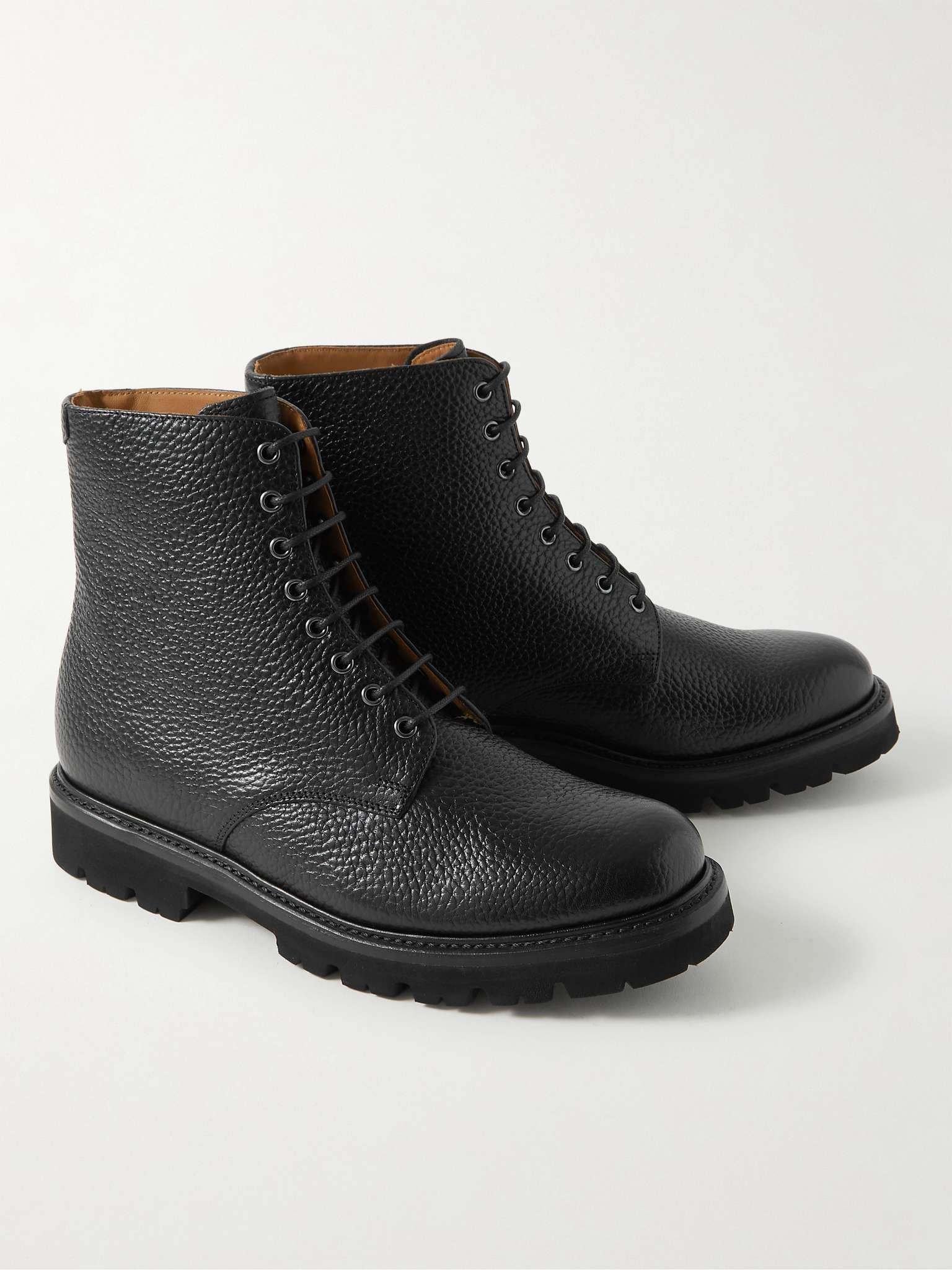 Hadley Full-Grain Leather Boots - 4