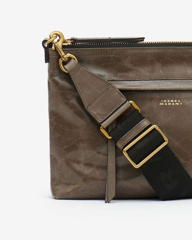 NESSAH LEATHER CROSSBODY BAG - 3