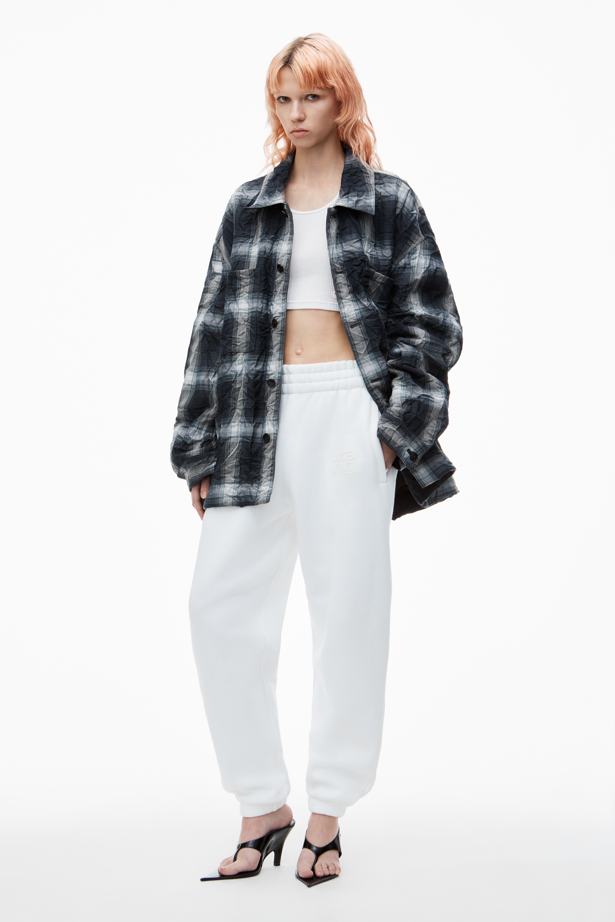 PUFF LOGO SWEATPANT IN STRUCTURED TERRY - 2
