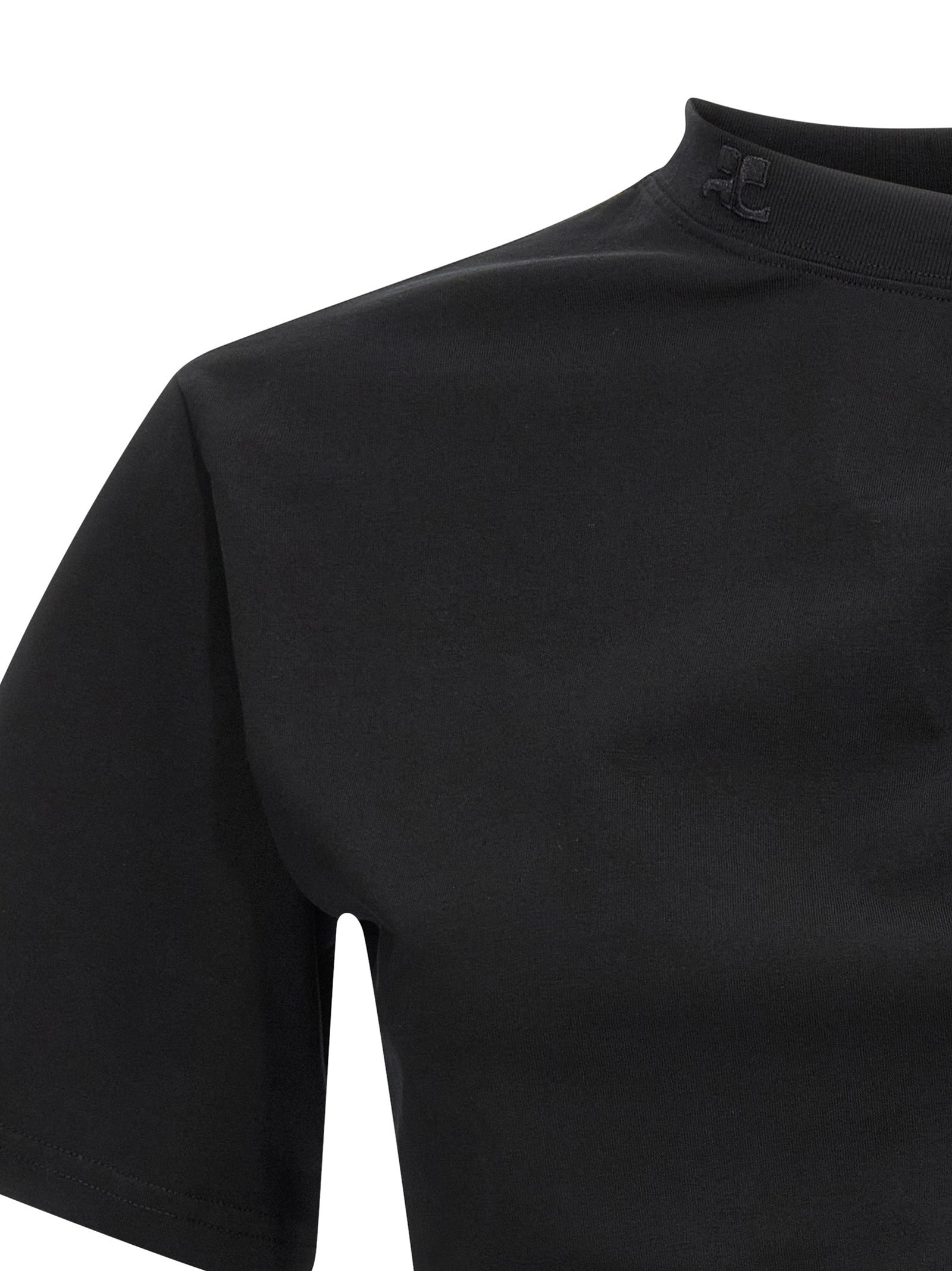 Courreges Women 'Twist Asymmetrical' T-Shirt - 3