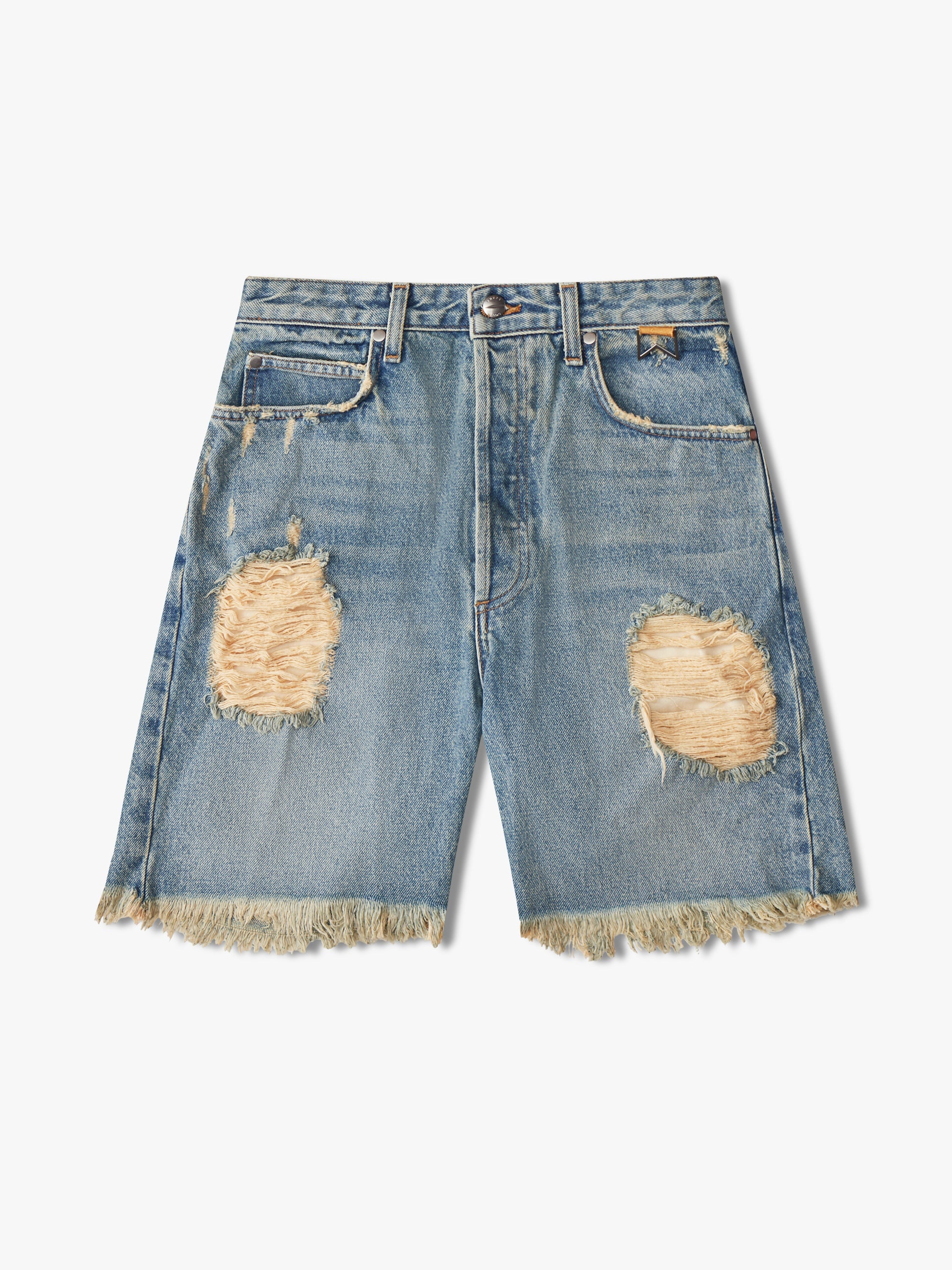 BEACH BUM DENIM SHORTS - 1