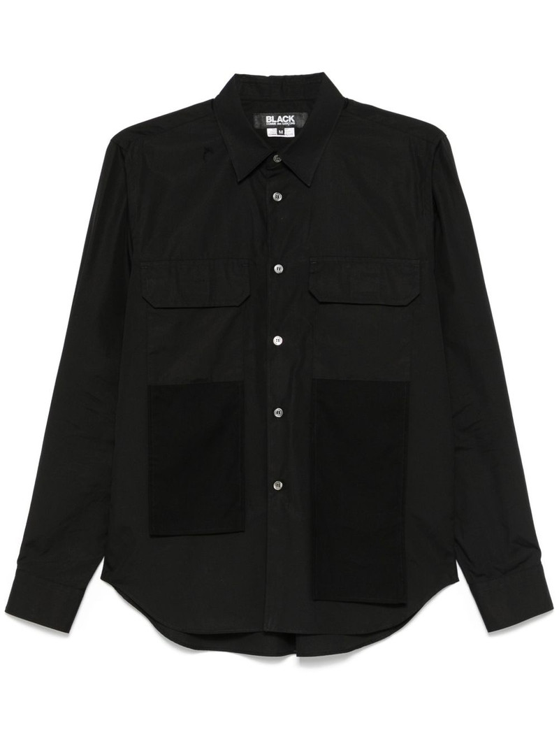 draped-detail shirt 1