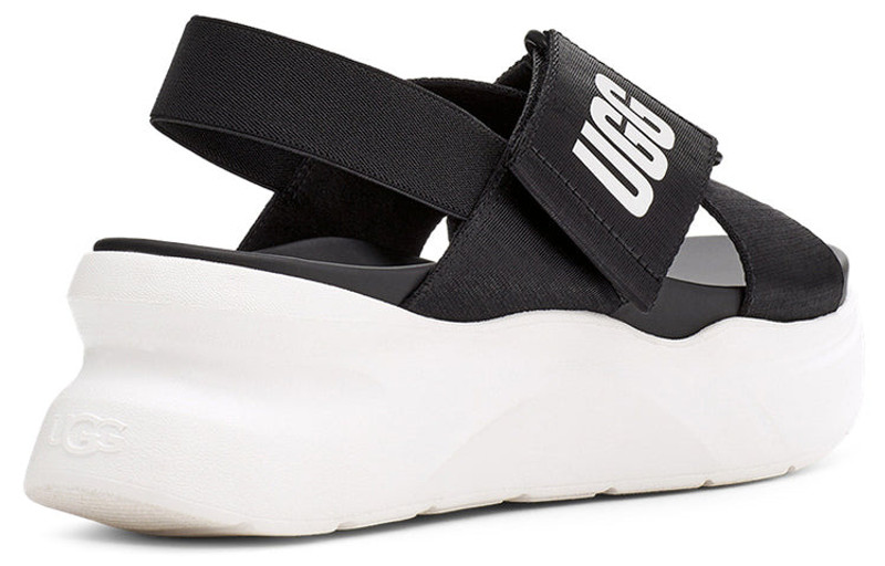 UGG (WMNS) UGG other Sports sandals 'Black White' 1117354-BWHT outlook