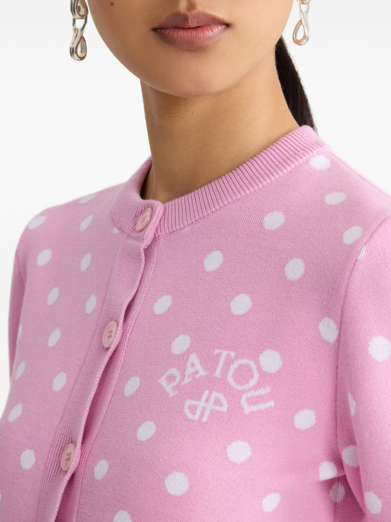 polka-dot cardigan 5