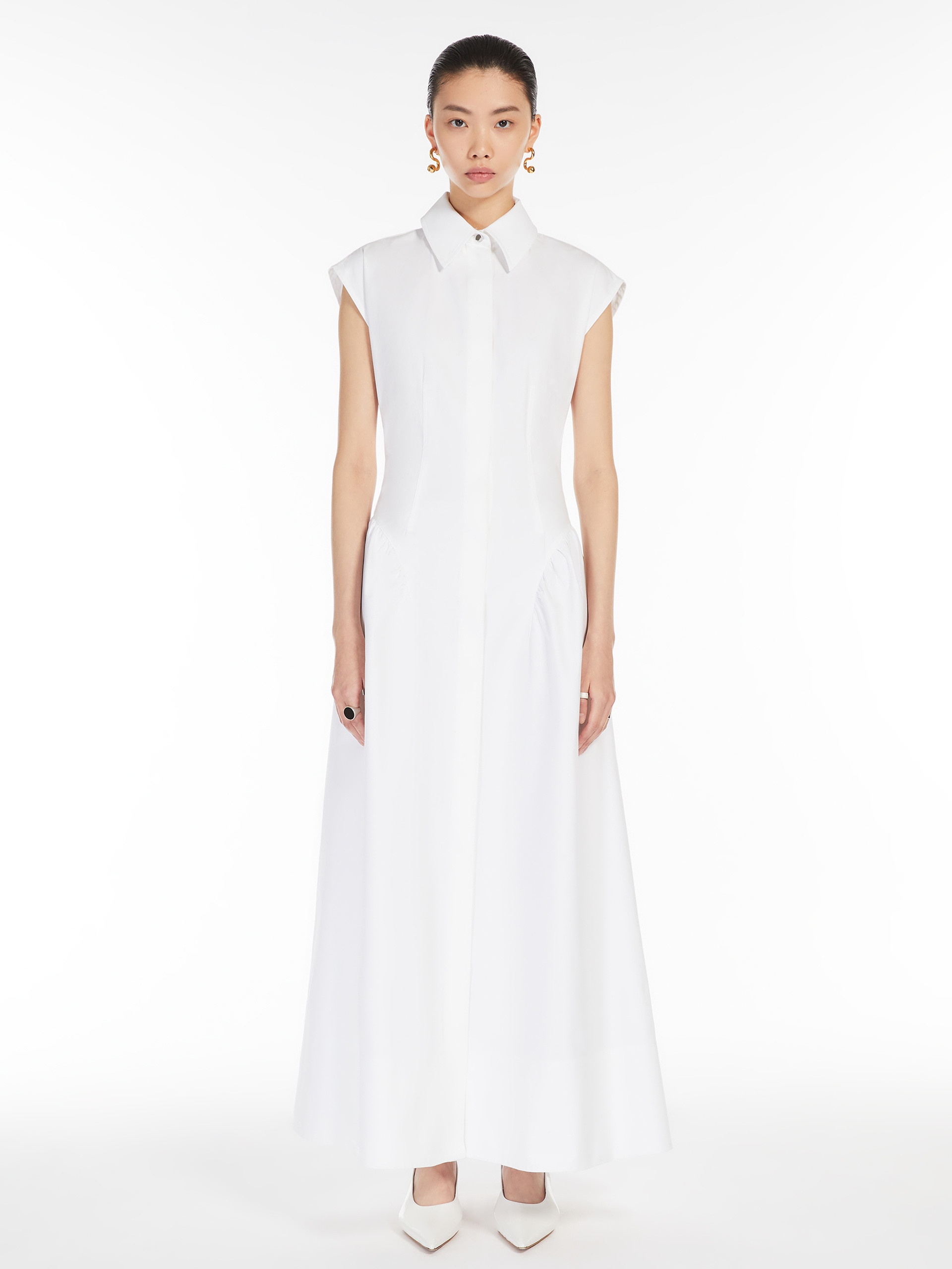 FABIANA Sleeveless cotton dress - 3