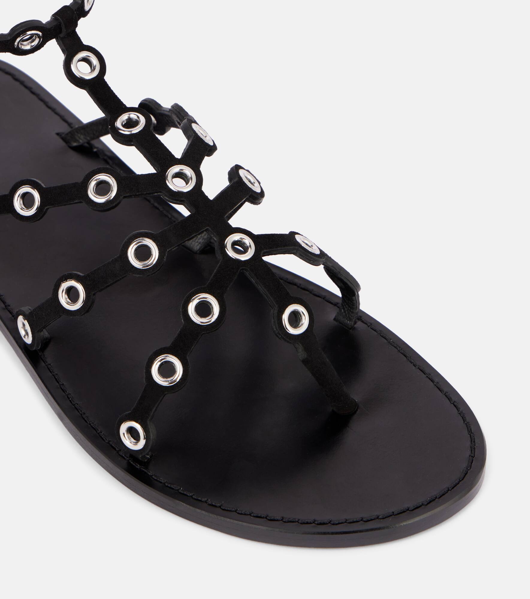 Leather sandals - 5