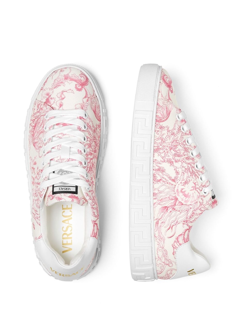 Underwater Barocco Greca sneakers - 3