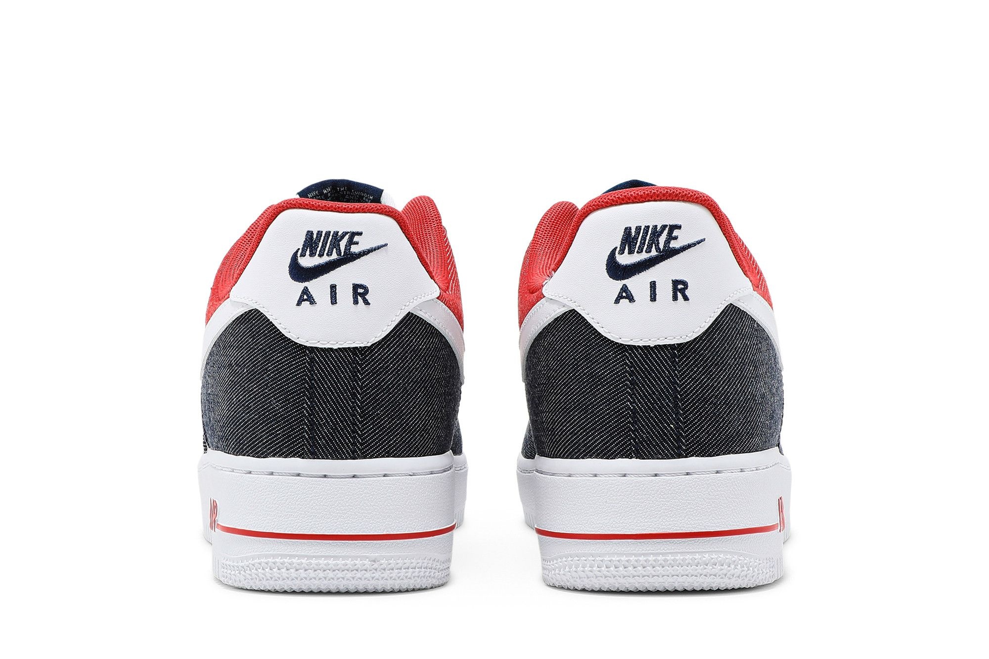 Air Force 1 '07 LX 'White Red Denim' - 6