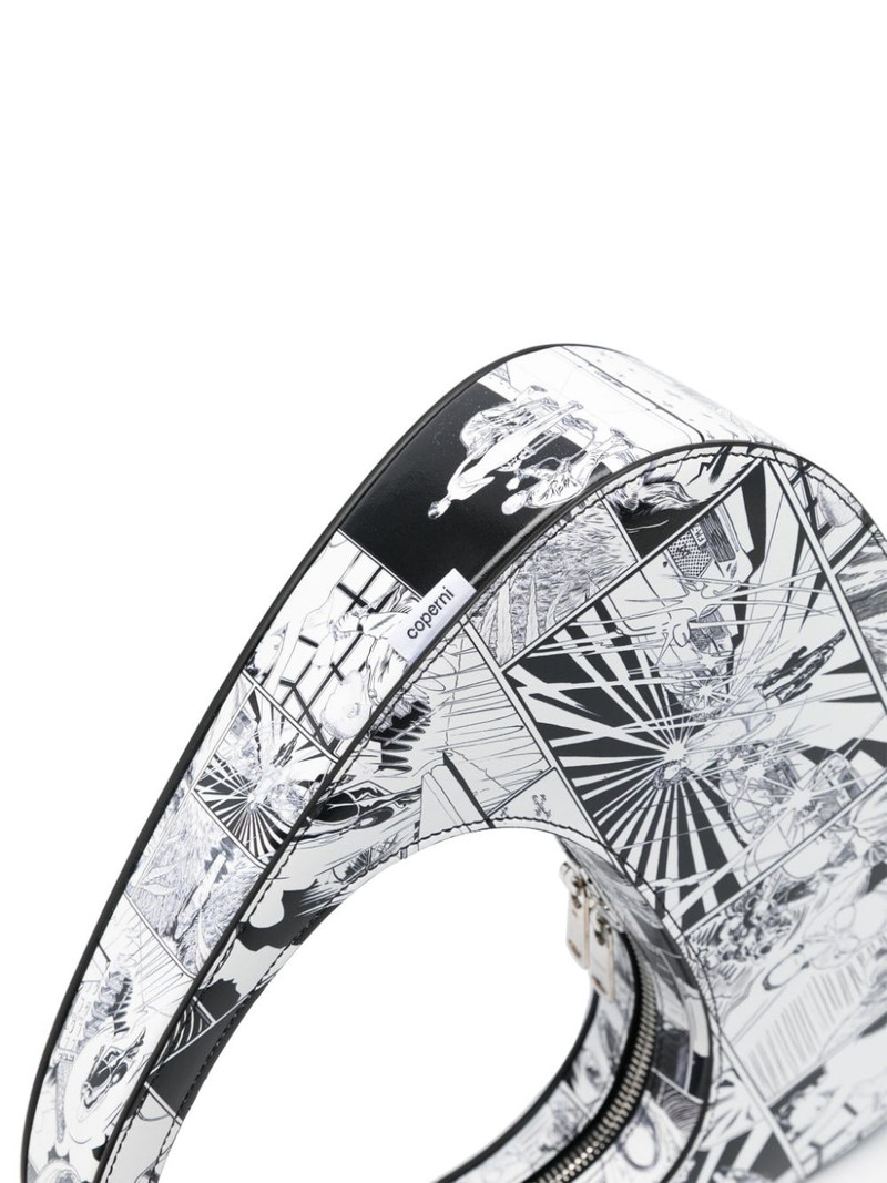 Swipe comic-print shoulder bag 4