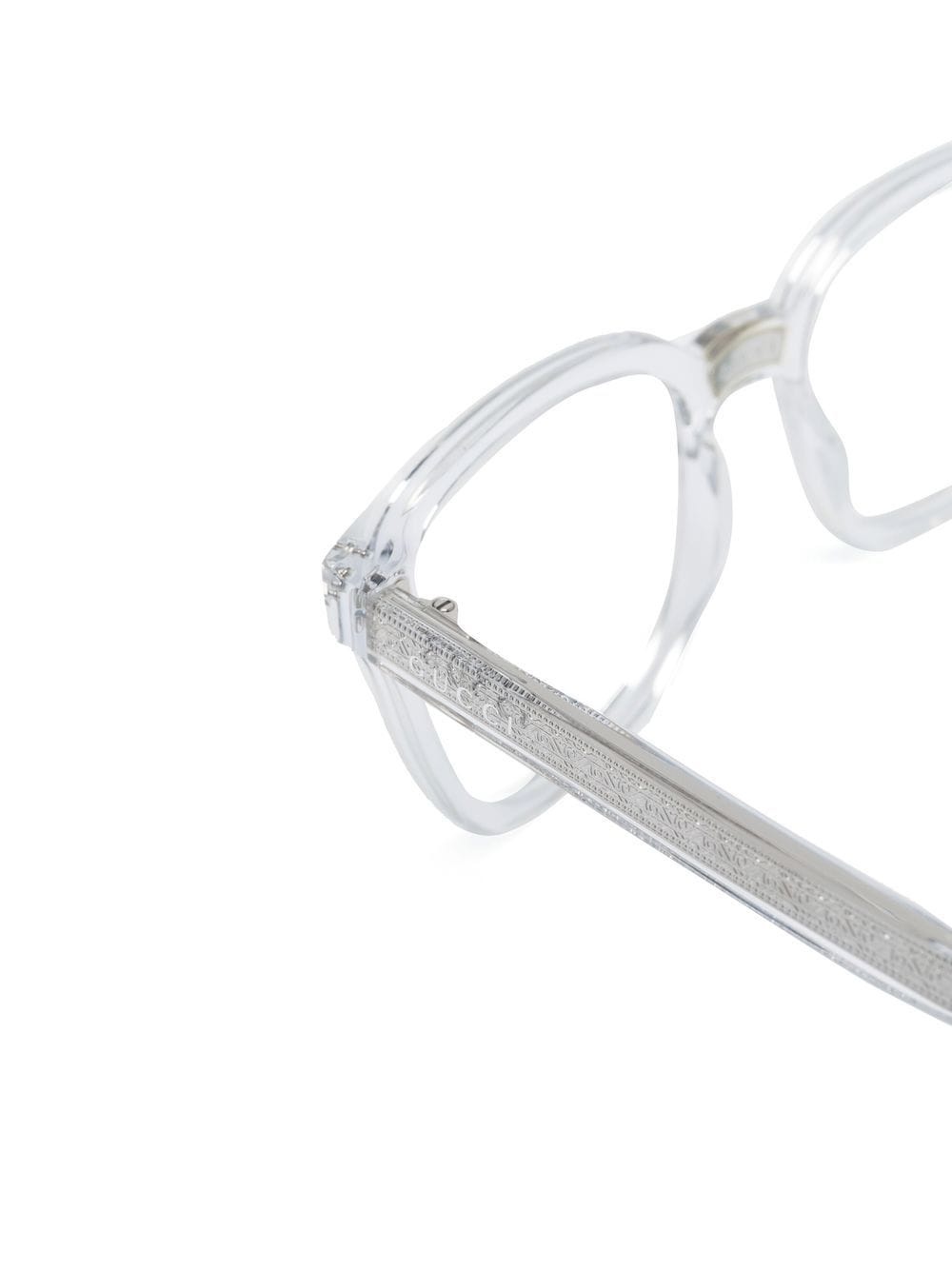 rectangle-frame optical glasses - 3