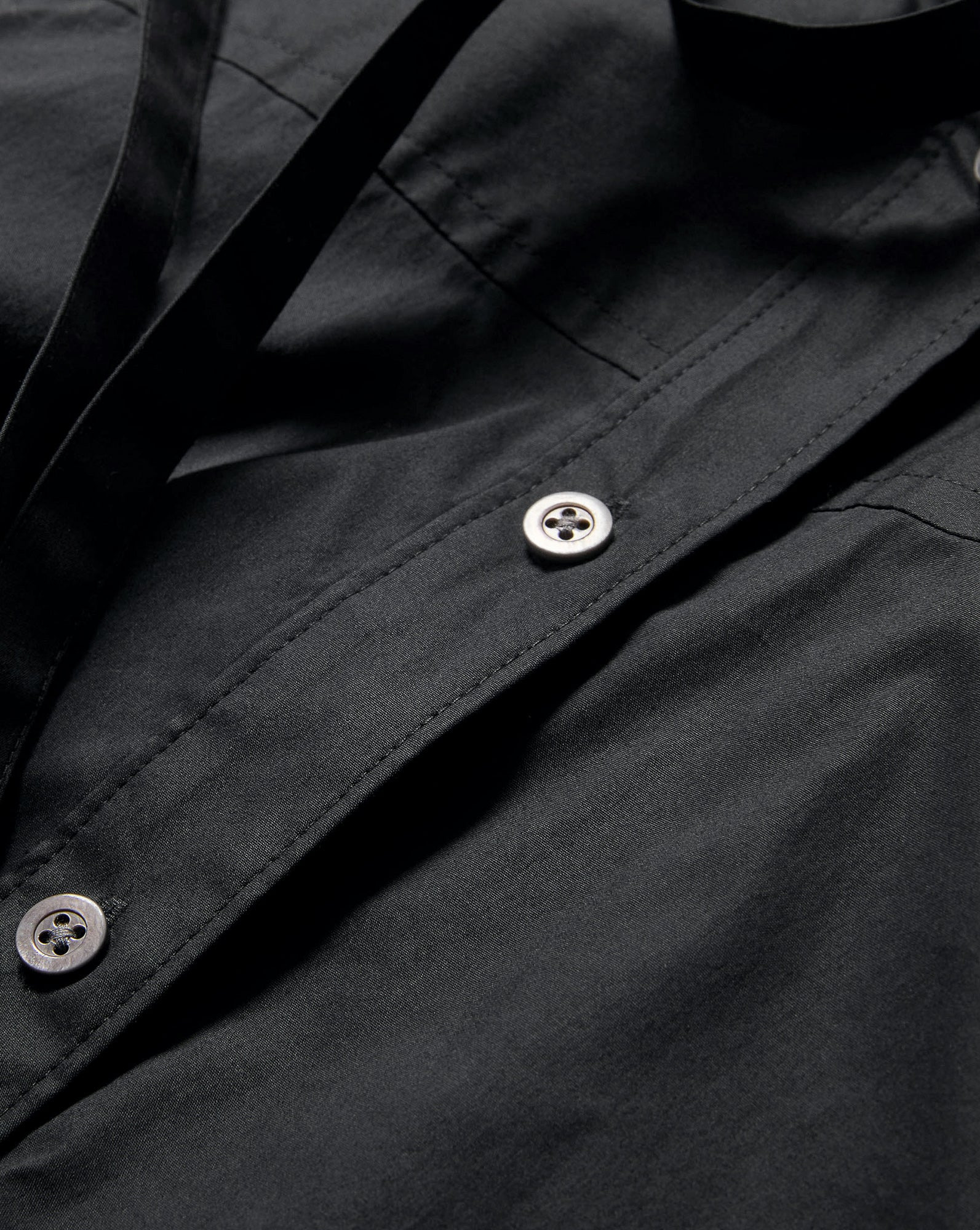 JOON TIE-NECK BUTTON-DOWN BLOUSE - 4