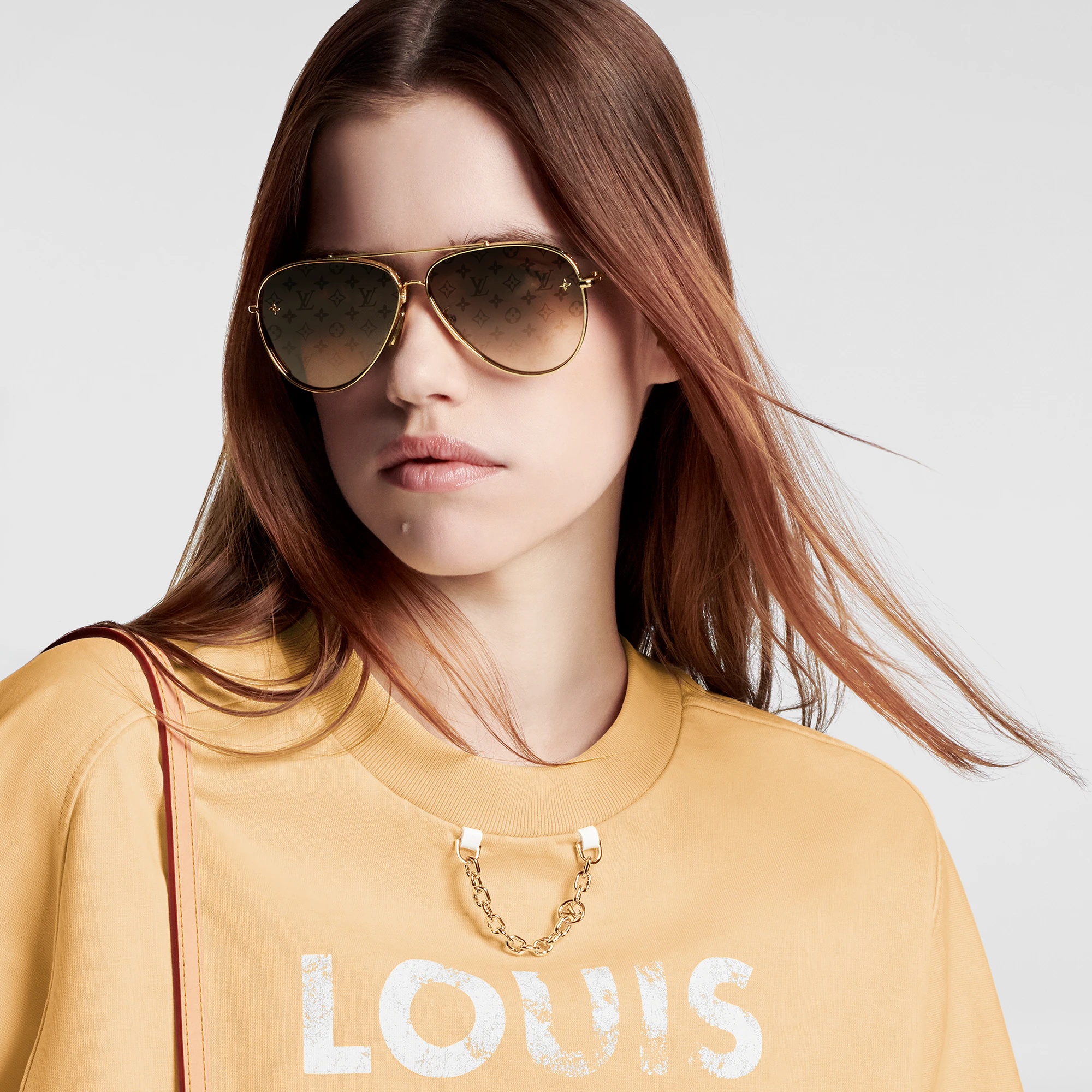 Vintage-Effect Louis Vuitton Crop Top - 2
