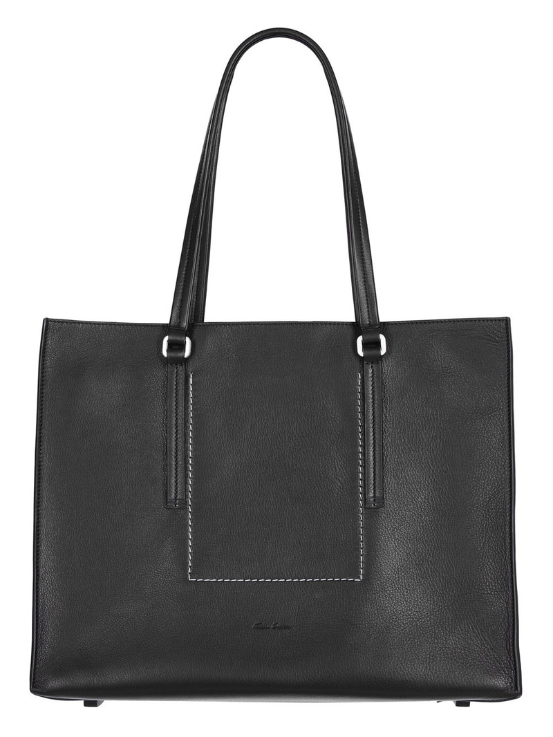 Black Hollywood Edith Shopper Tote 1