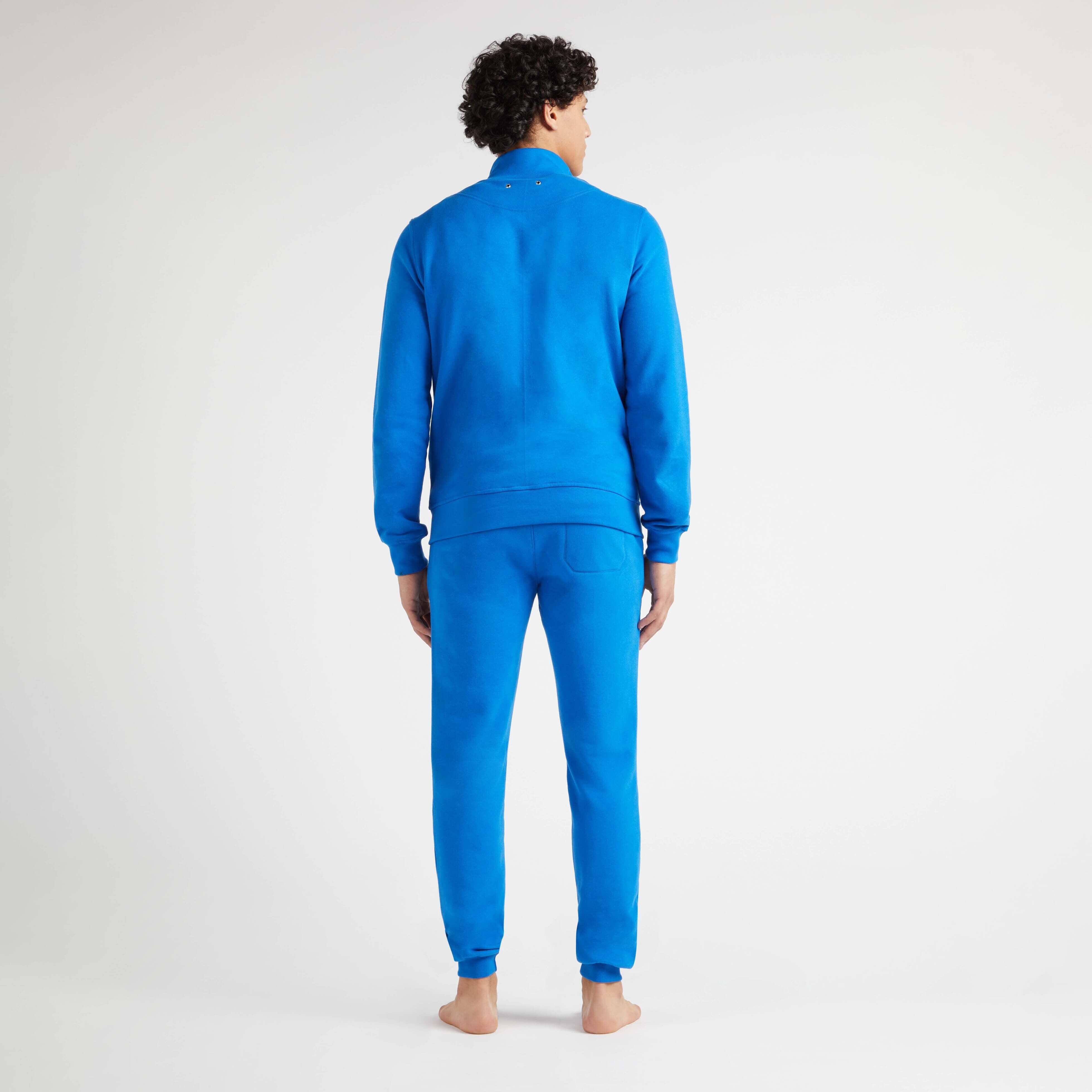 Men Cotton Full Zip Sweatshirt Embroidered Logo - 4
