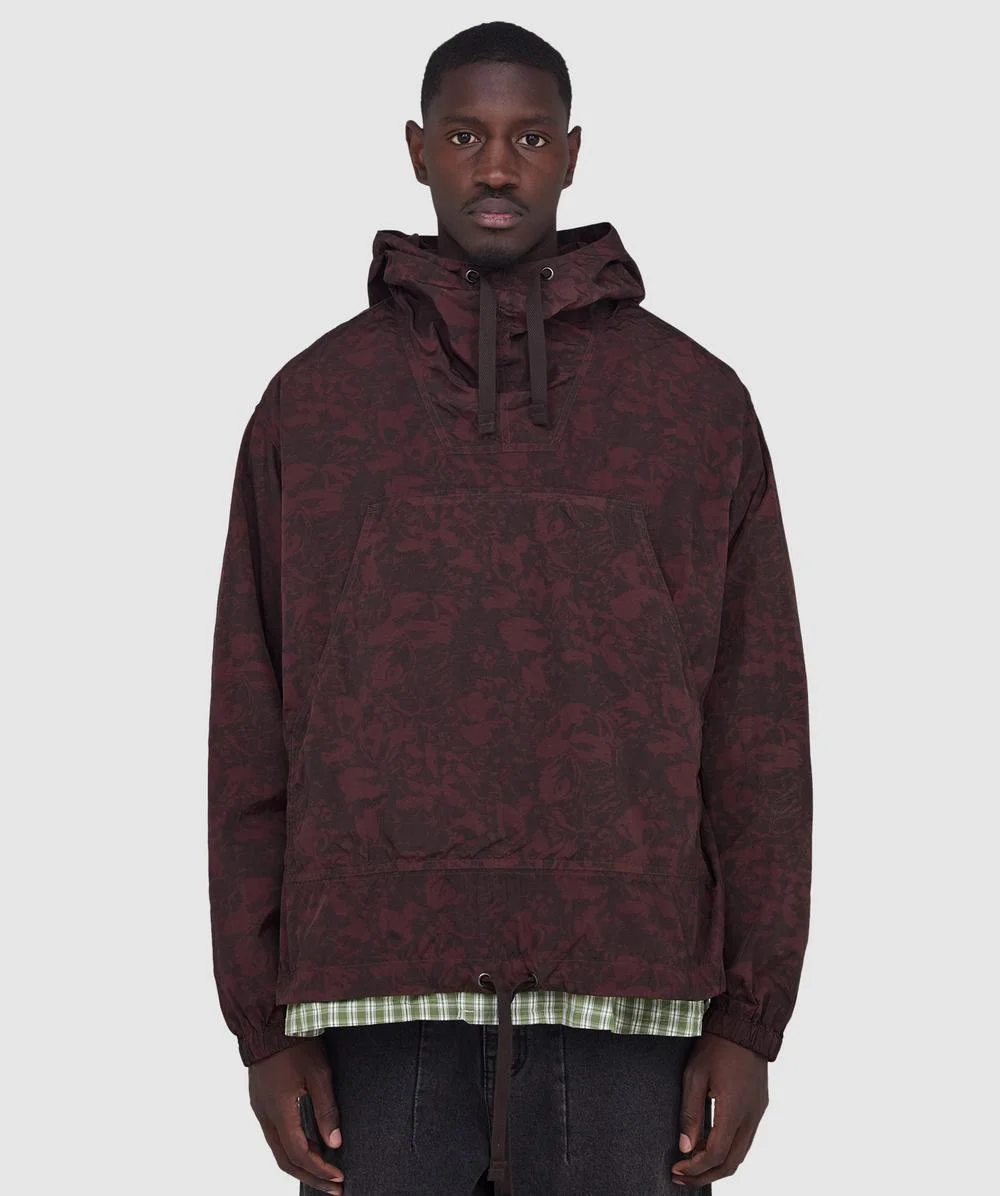 Camo print mil smock jacket - 1