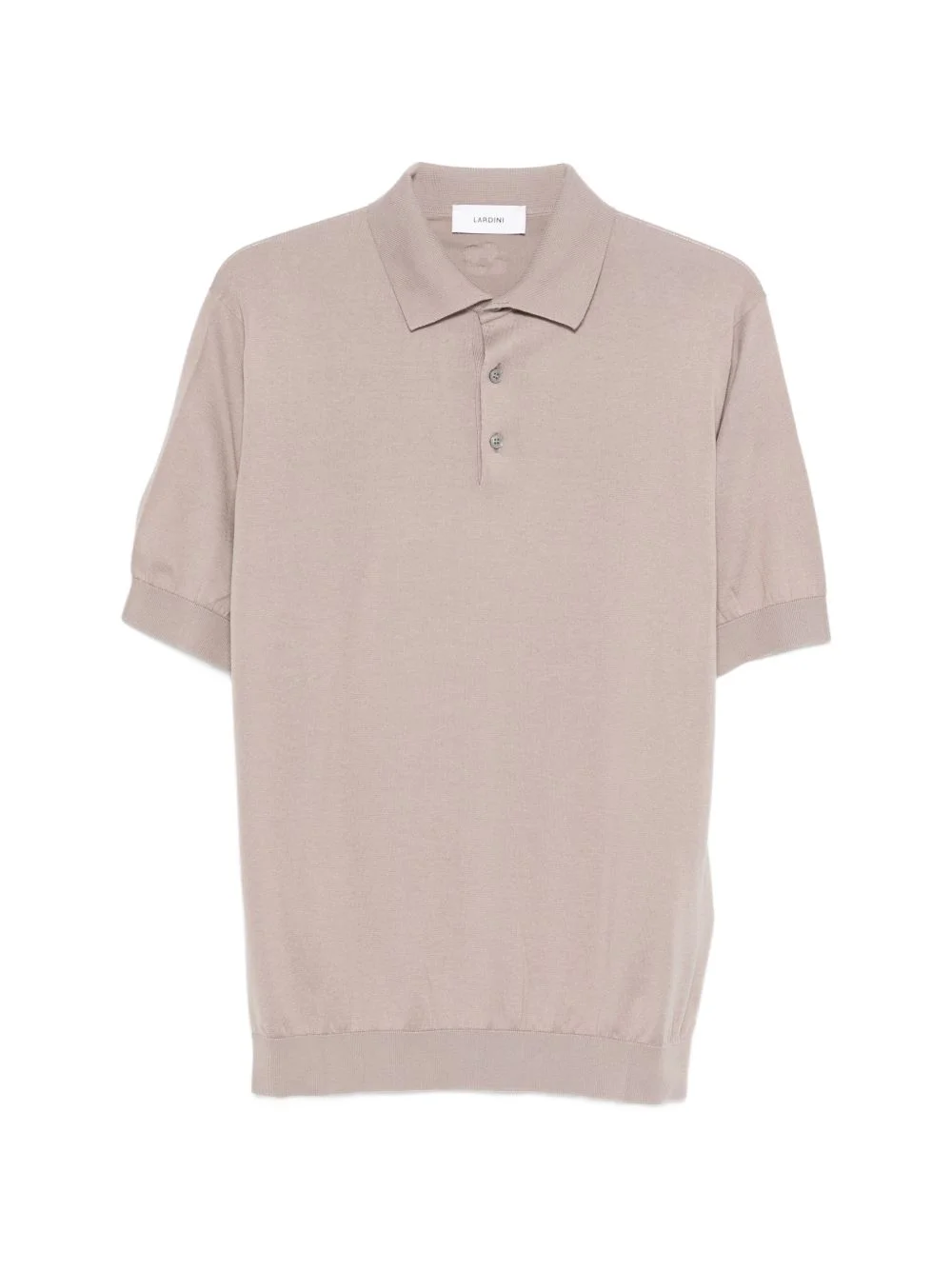 buttoned polo shirt - 1