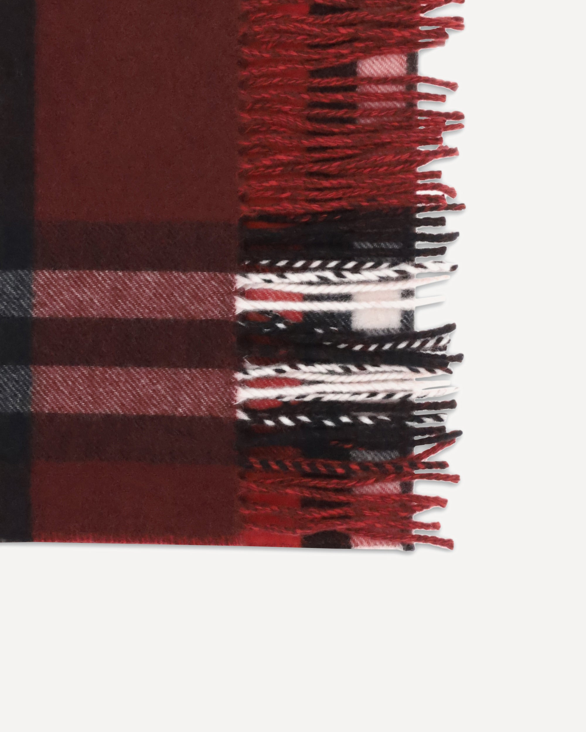 Cashmere Check Scarf - 3