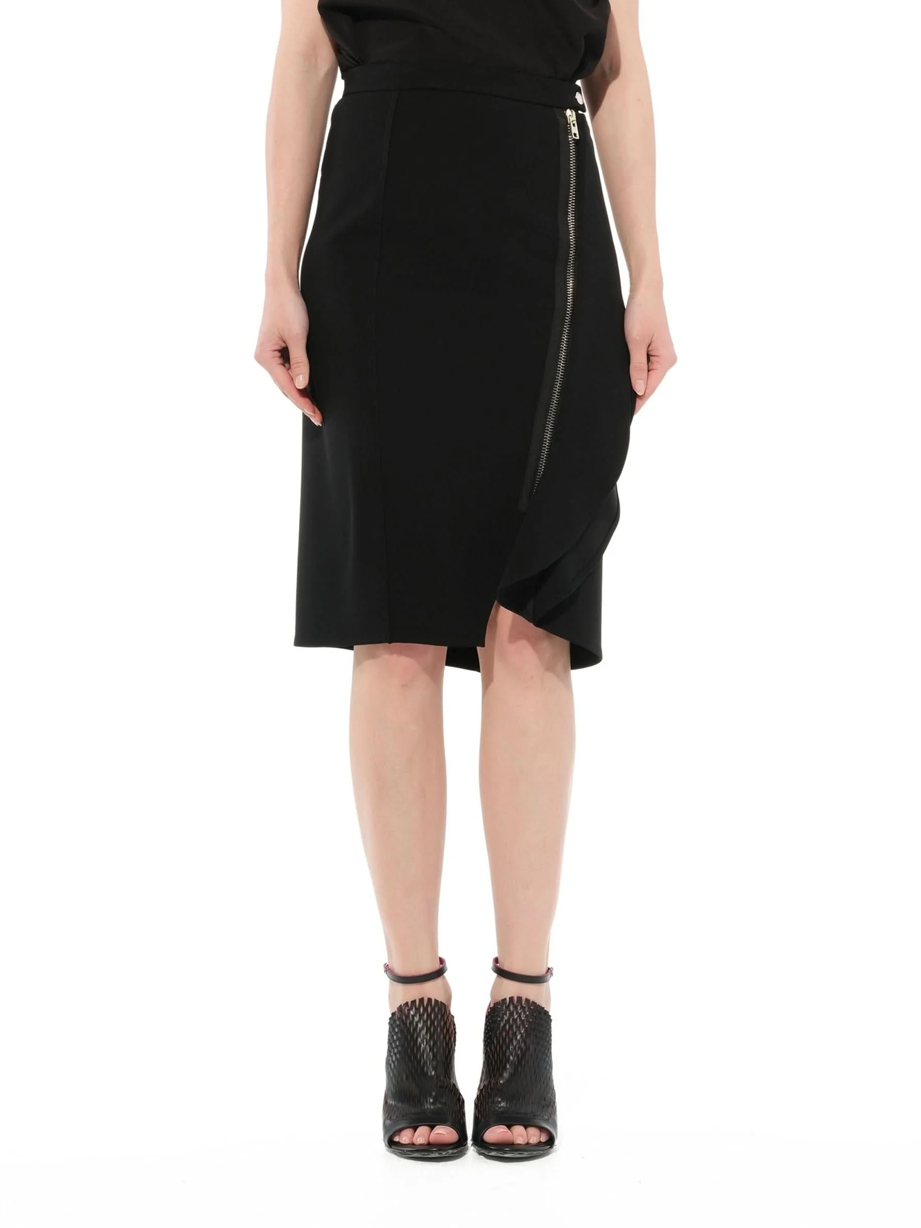 Short Skirt in Black - 1