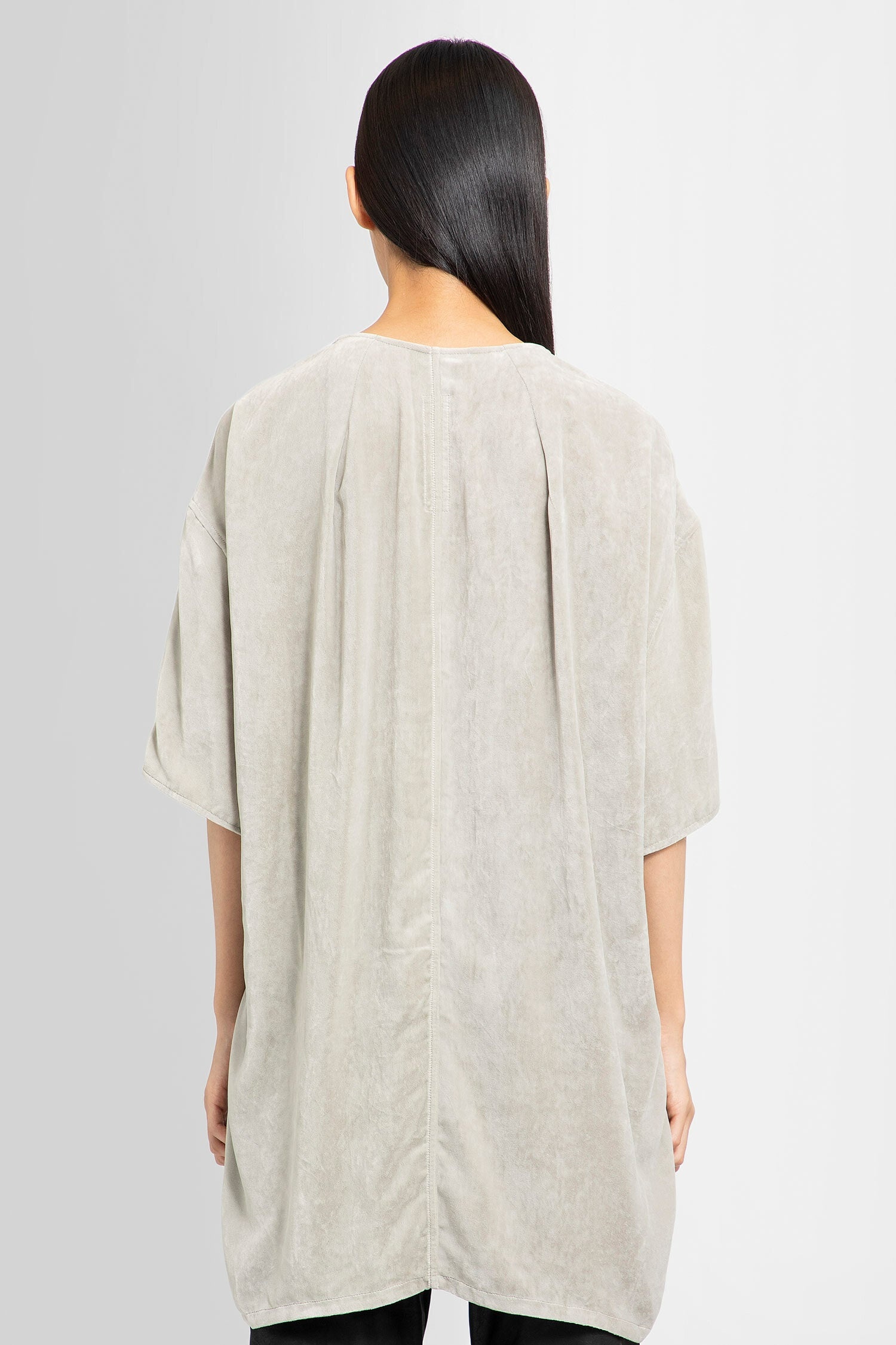 RICK OWENS WOMAN GREY T-SHIRTS - 3