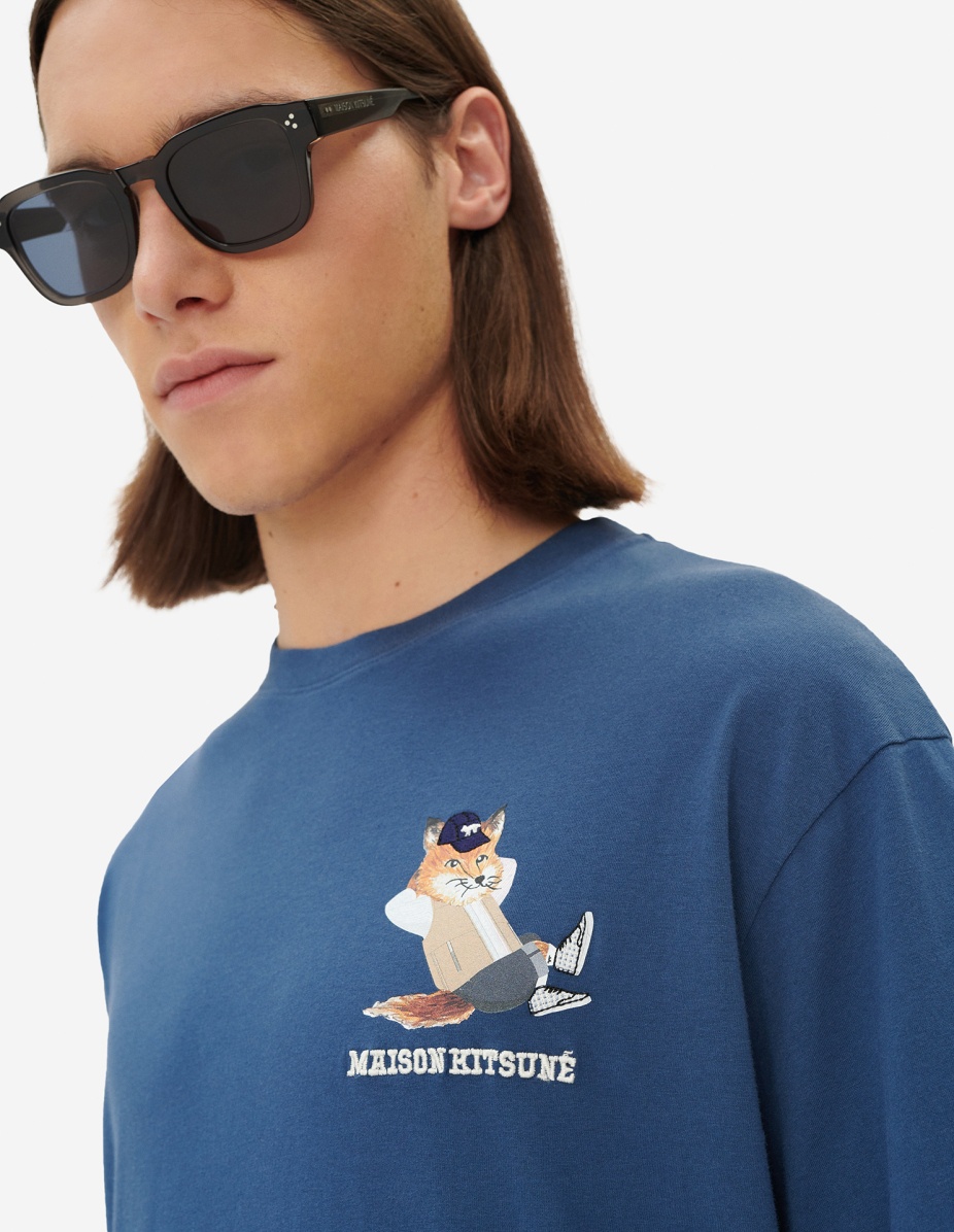 SMALL DRESSED FOX PRINT EASY TEE-SHIRT - 5