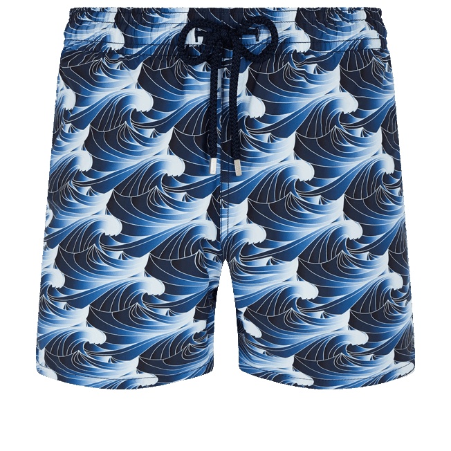 Men Swim Trunks Waves - 1