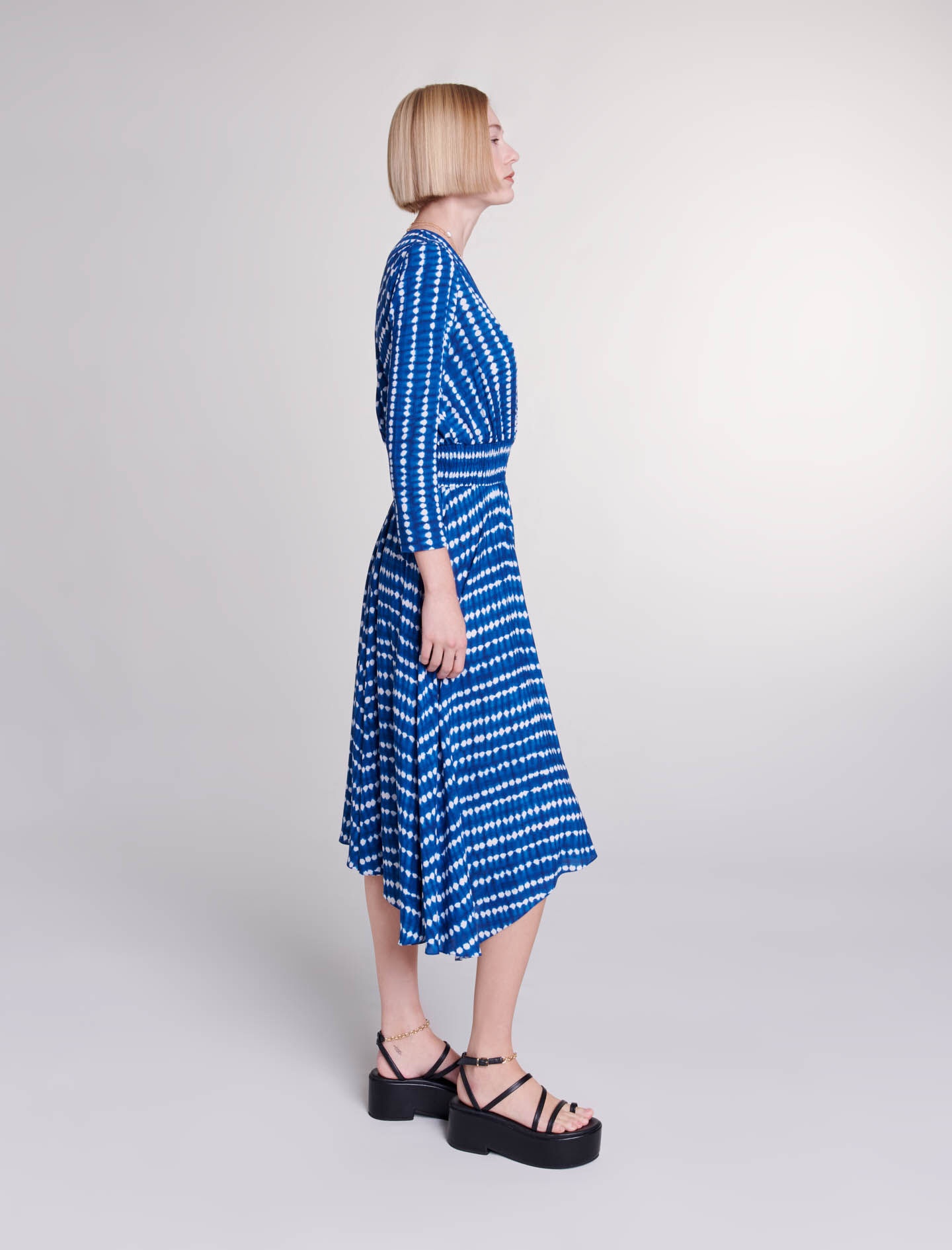 Asymmetrical maxi dress - 4