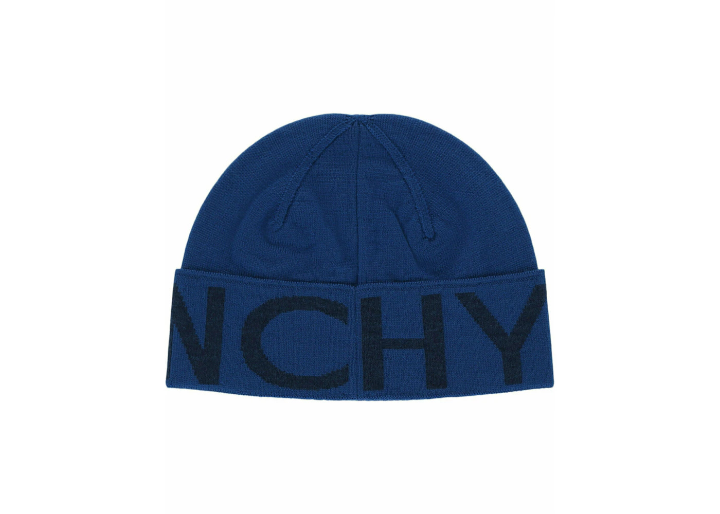 Givenchy Jacquard Logo Beanie Ocean Blue - 4