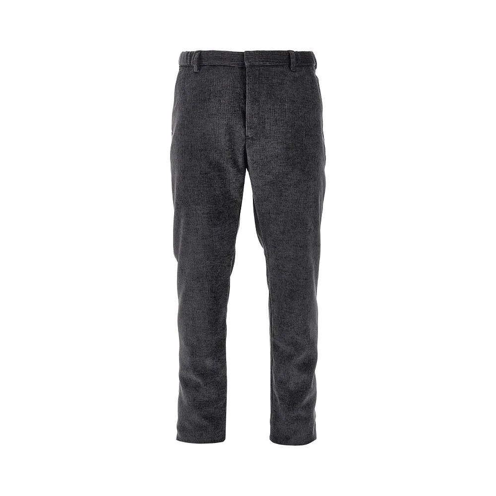 TEXTURED VELVET PANTS - 1