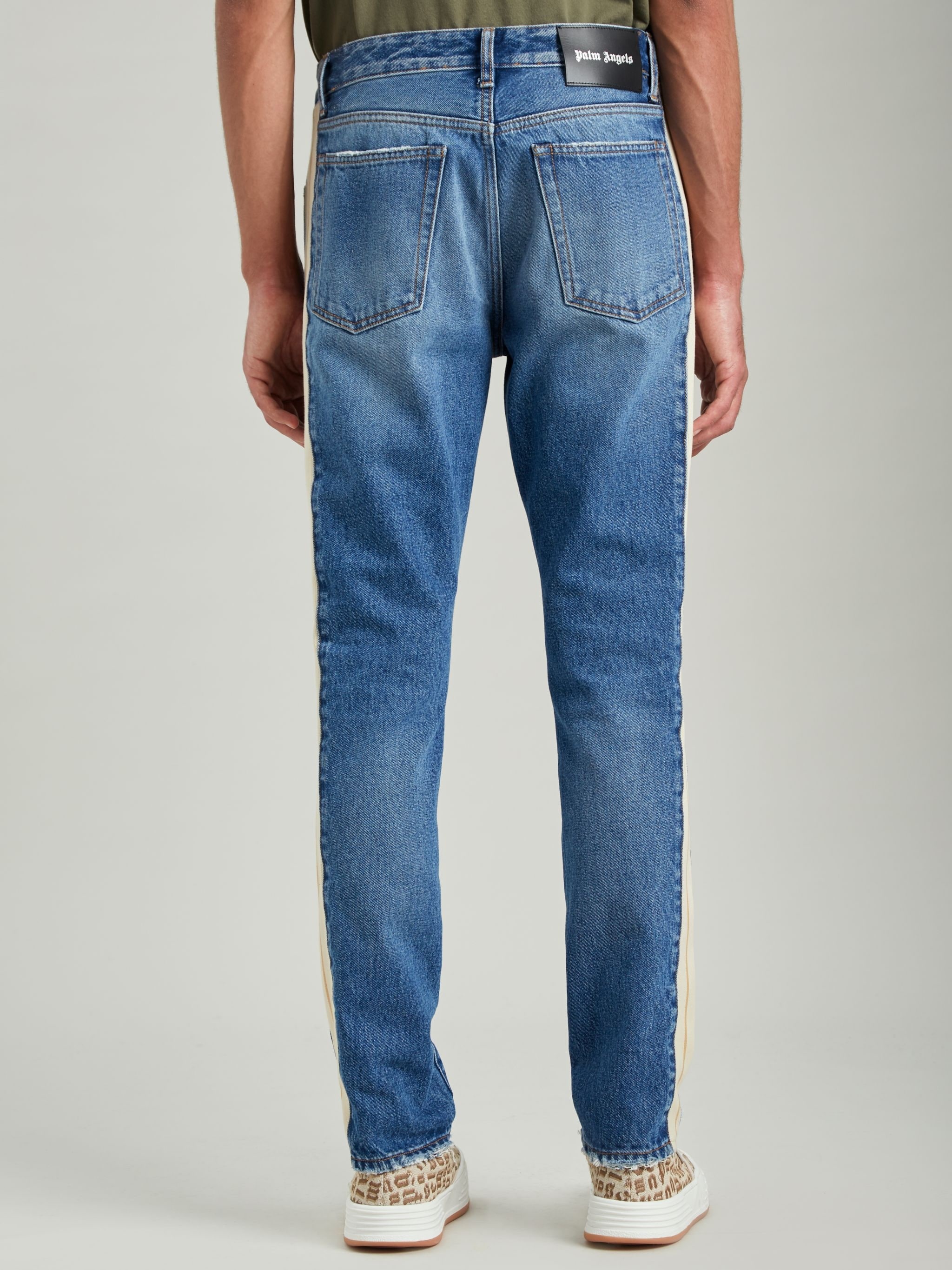 DENIM TRACK PANTS - 6