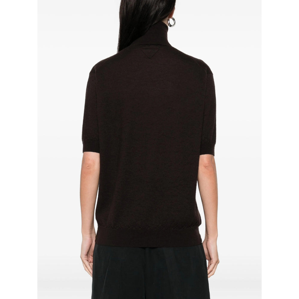 Prada Brown Knitwear - Knitted Tops Women - 4