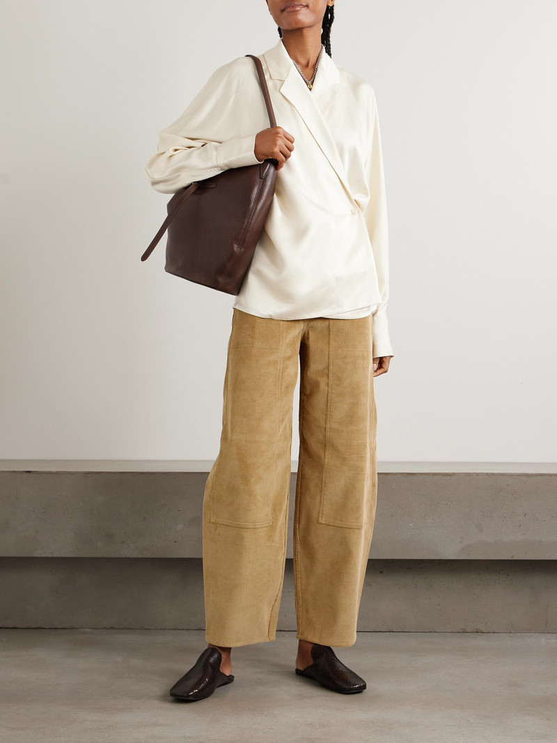 CO Cotton-corduroy Barrel-leg Pants outlook